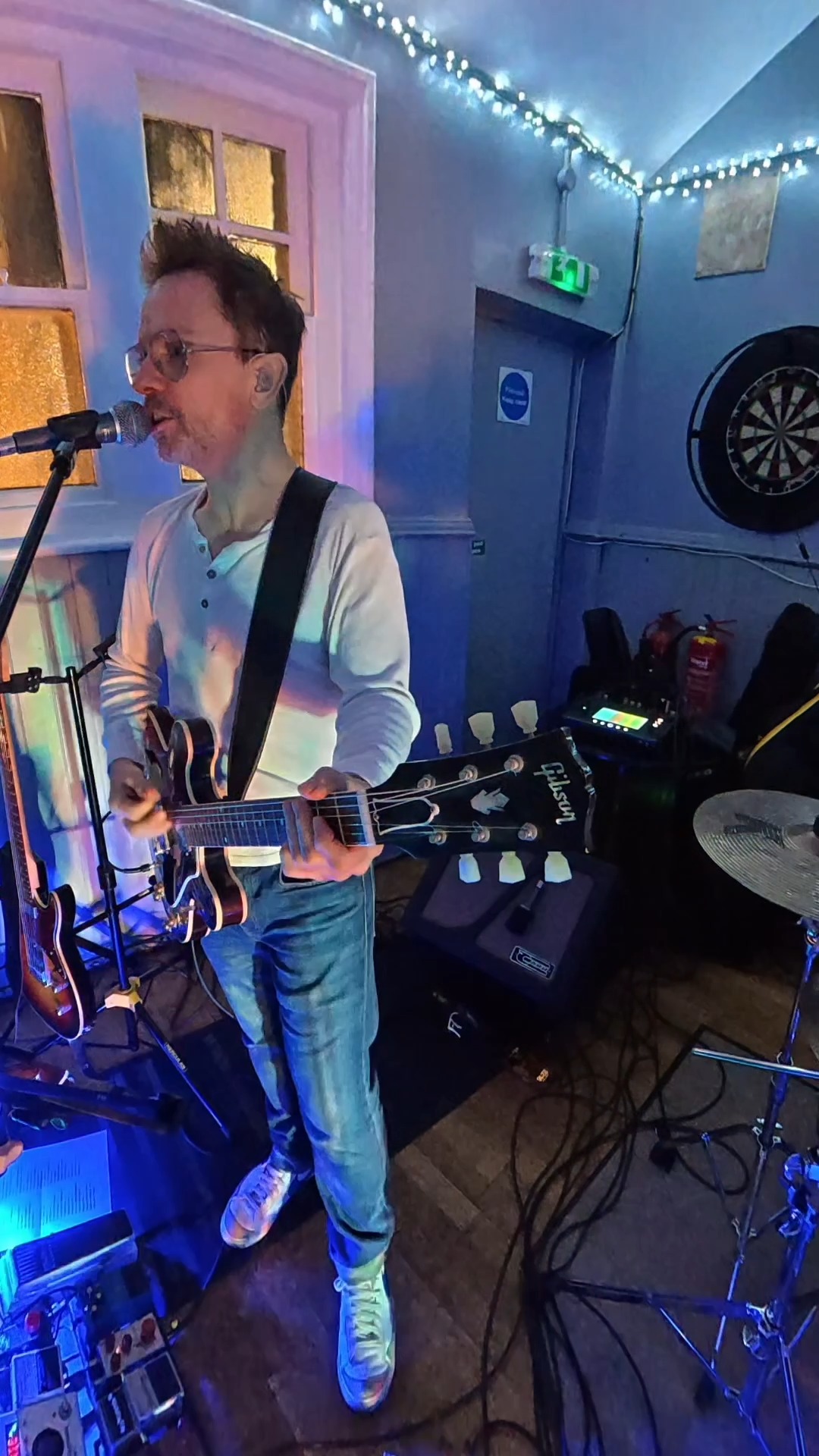 The novelty of the 360 camera will wear off soon.....but while I'm enjoying messing around with the editing software, here's another one from the last gig. A bit of ACDC this time!
Nerdy info again: Filmed using a DJI Osmo 360 and the audio is recorded multitrack on my Allen and Heath CQ18T desk straight onto an SD card and mixed in my DAW afterwards.
#acdc #backinblack #classicrock #DJIOsmo360 #dji #livemusic #360camera #allenandheath #livemusicsussex #angusyoung @dji @allenandheath @tomcheekybass
