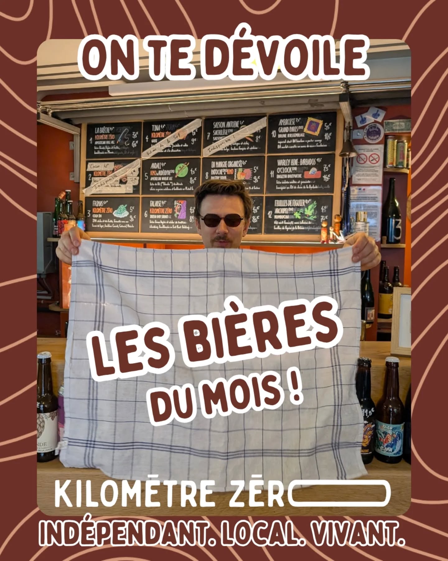 🥵 Mars nous a clairement pas laissé le temps de souffler. 🍻
5 sorties.
3 collaborations.
Ce mois-ci au Kilomètre Zéro 👀
✨ Andali — American Wheat née avec la table étoilée @restaurantaldehyde et le chef Youssef Marzouk. Lumineuse, accessible, pensée autant pour l’apéro que pour la gastronomie.
🥭 En Mangue Organisée — Sour tropicale brassée chez @patocheandfriends, mangue, ananas et coco torréfiée pour une vague ultra fraîche et acidulée.
⚫ Falaise — Dry Irish Stout noire, sèche et élégante, entre café torréfié et cacao amer. La pinte qui revient toujours, même après la Saint-Patrick.
🌾 Oryza — Rice Lager cristalline au Sorachi Ace, nette, légère et parfaitement pintable. La simplicité bien faite.
⛰️ Face Nord — Northern IPA brassée avec @croixdechavauxbrewery : houblonnée, moderne et conviviale, à mi-chemin entre deux visions de l’IPA.
Un mois intense, collectif, artisanal. Merci aux copains brasseurs, aux chefs, et à vous qui venez découvrir tout ça au comptoir ❤️
Laquelle tu goûtes en premier ? 👇
📍 Kilomètre Zéro — 39 rue Notre-Dame-de-Nazareth, Paris 3e
L’abus d’alcool est dangereux pour la santé, à consommer avec modération. 💛
#craftbeer #microbrasserie #paris3