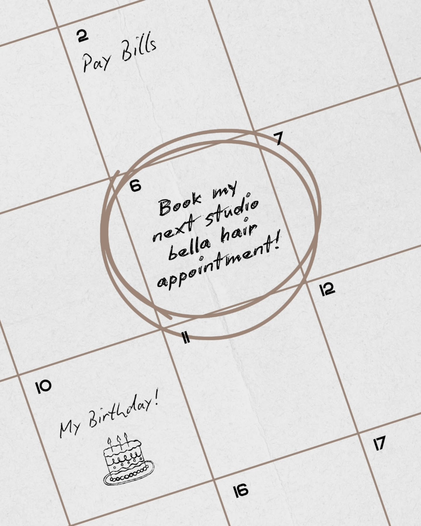 Your calendar is filling up… but did you book your hair appointment yet? 👀✨
Between birthdays, plans, and everything in between, it’s easy to forget—but your hair deserves some love too 💛
Whether you’re ready for a fresh refresh, a bold new look, or just a little self-care moment, we’ve got you covered 💇♀️
📅 Our books are filling fast—secure your spot now, especially if you’ve got something special coming up 🎂
Tap the link in bio to book ✨
We can’t wait to see you in the chair 💕
#StudioBella #HairByBella #SelfCareStartsHere #HairAppointment