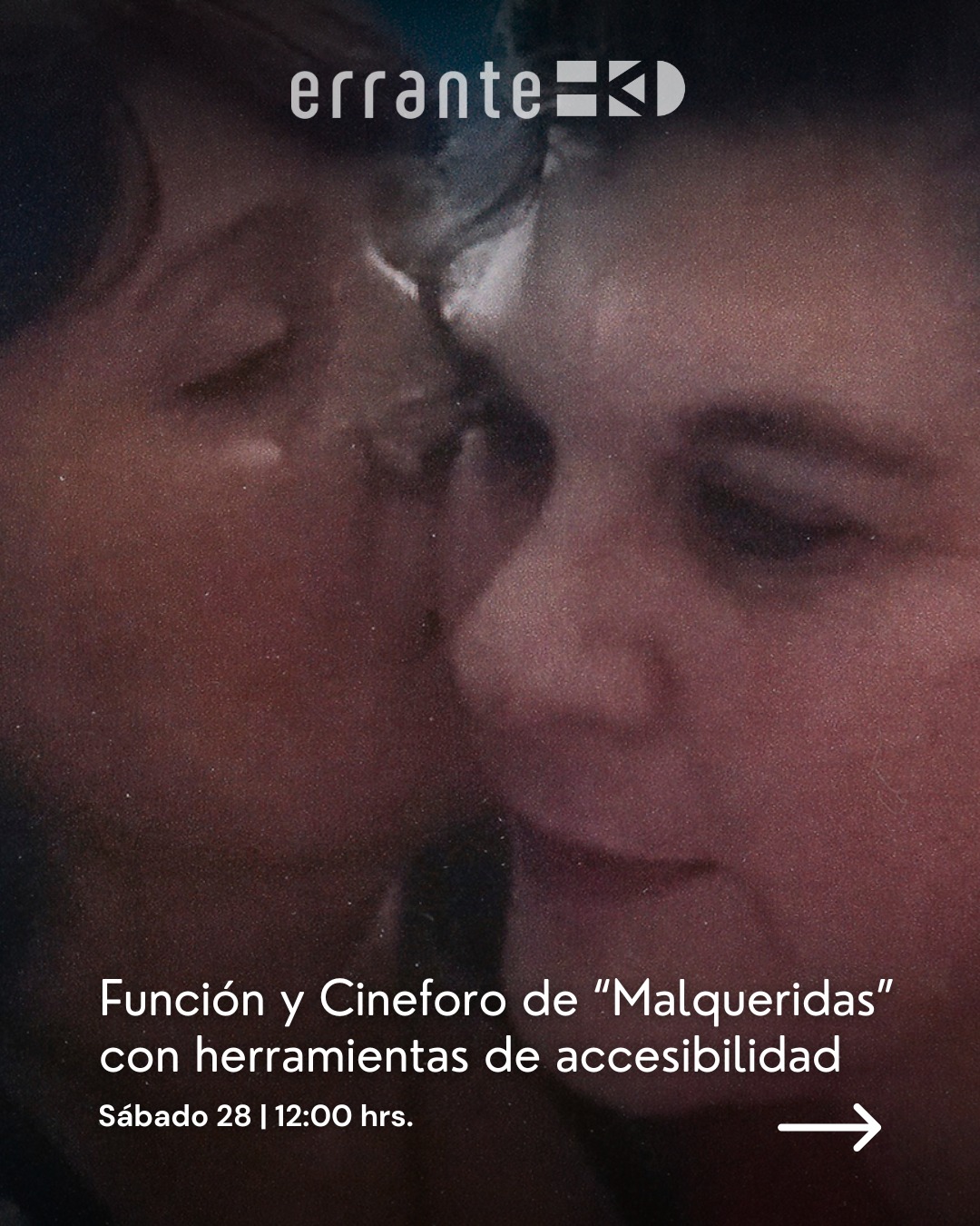 #Malqueridas | Función y Cineforo 🎥
🌟 El premiado documental dirigido por Tana Gilbert será exhibido gratuitamente este próximo 28 de Marzo, en conjunto con la @cinetecanacionalcl y @miradocchile , en el marco de un ciclo de cine chileno con herramientas de accesibilidad audiovisual: audiodescripción, subtítulos descriptivos y lengua de señas chilena.
🎬 Producida por Paola Castillo de @erranteproducciones y coproducida por Dirk Manthey. "Malqueridas" retrata colectivamente la experiencia de madres que están privadas de libertad en Chile y cómo el apoyo mutuo entre estas mujeres se convierte en una poderosa forma de resistencia ante un sistema que encarcela a la pobreza.
💬 Al finalizar la función, se realizará un cineforo con Karina Sánchez, una de las protagonistas; y Alejandra Díaz, productora de archivo e investigadora del documental. La instancia contará con intérprete de lengua de señas chilena.
🗓️ Sábado 28 de Marzo | 12:00 hrs.
📍 Sala Alicia Vega | @cinetecanacionalcl
🎟️ Inscríbete aquí: 🔗 https://www.cclm.cl/cineteca-nacional/malqueridas/
#LenguaDeSeñas #LenguaDeSeñasChilena #AccesibilidadAudiovisual #SubtítulosDescriptivos #Audiodescripción #Accesibilidad #LSCH #CineChileno #ErranteProducciones #Miradoc #CineChileno #Chile #Largometraje #DocumentalChileno #TanaGilbert #Documental #Mujeres #Cine #Maternidad #Feminismo #Memoria #FeminismoChile #CineFeminista #MujeresCineastas #MujeresEnElCine