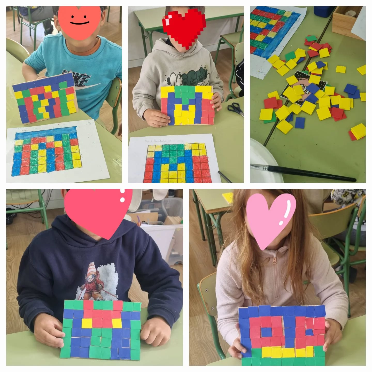 Avui les aules de 2n s’han omplert de color i creativitat amb el taller de El Mosaic, realitzat en col·laboració amb el Museu de Pollença.
Aquesta activitat és molt més que un joc; és una eina clau per al creixement dels nostres infants:
es treballa la motricitat fina: Treballant la precisió amb cada peça. La Concentració: Un exercici de calma, formes i colors.
Autoestima: L'orgull de veure la seva obra finalitzada!
Treball en equip: Compartint idees i aprenent junts.
Gràcies al museu per apropar-nos l'art de casa nostra d'una manera tan viva i participativa.
