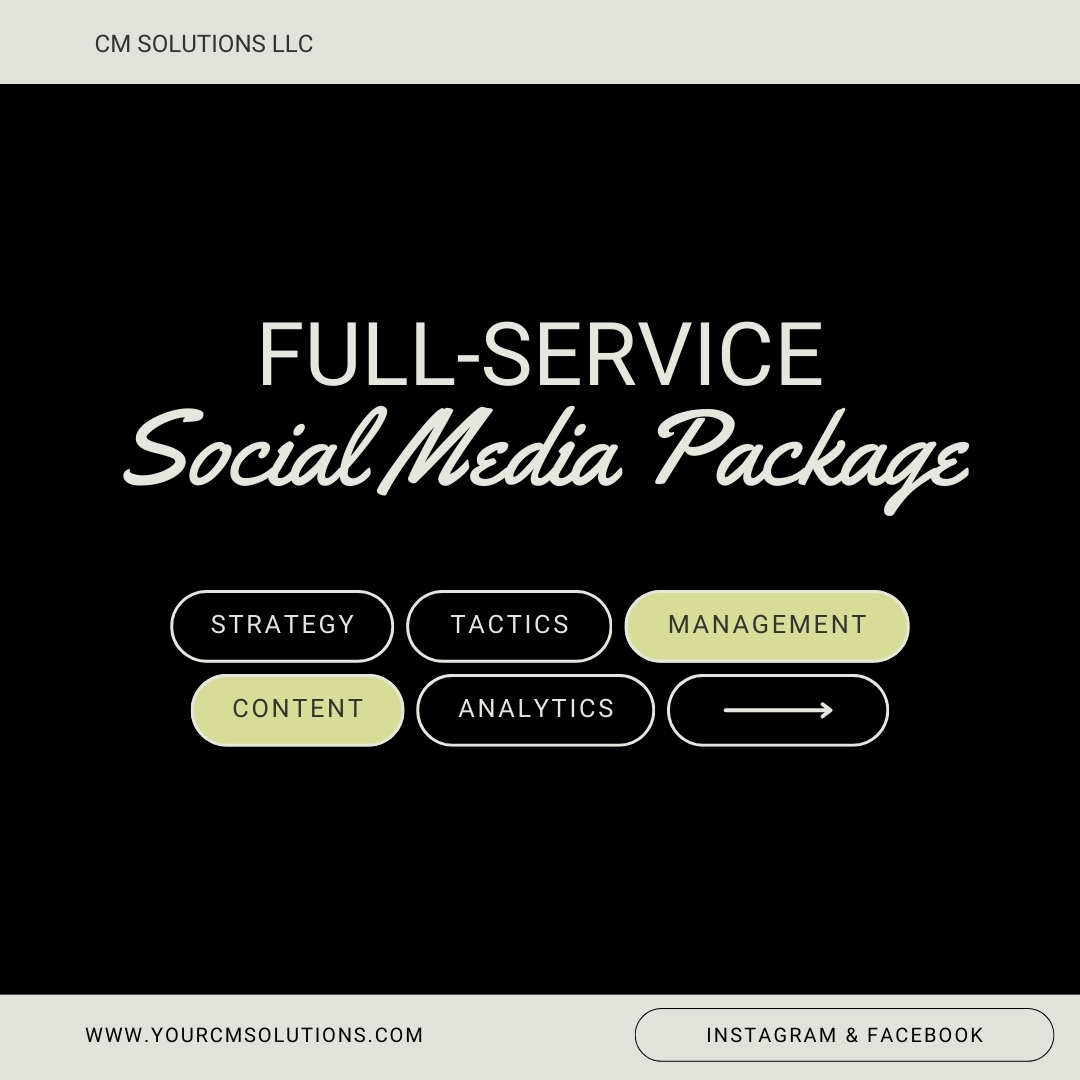 Social Media Marketing can be a daunting amount of work and terribly time-consuming! But don’t worry, we're here to help. 👋
Our Social Media Marketing packages are customized to fit your brand's needs. We offer affordable full management services as well as account strategy consultation. We do NOT use long-term contracts—you can terminate services at any time with 2 weeks' written notice. 🤝
We have the tools and expertise needed to take your SMM to the next level. With billions of users actively engaged on Facebook and Instagram, social media can provide an extensive reach for businesses to showcase their products or services. By leveraging the power of social media, small business owners can expand their customer base, drive website traffic, generate leads, and ultimately increase sales, making it a wise investment for long-term success. 🤓📊📈📲📢
2024 is a great time to reevaluate and reinvest in your sales and marketing strategies. We would love to support you and your business, collaboratively working together, to reach your digital marketing goals on Instagram and Facebook. 💪📈📲
Head over to our website and fill out our Contact Form to get the conversation started. We will supply you with a free quote and proposal. 💻️📝😊🤘
