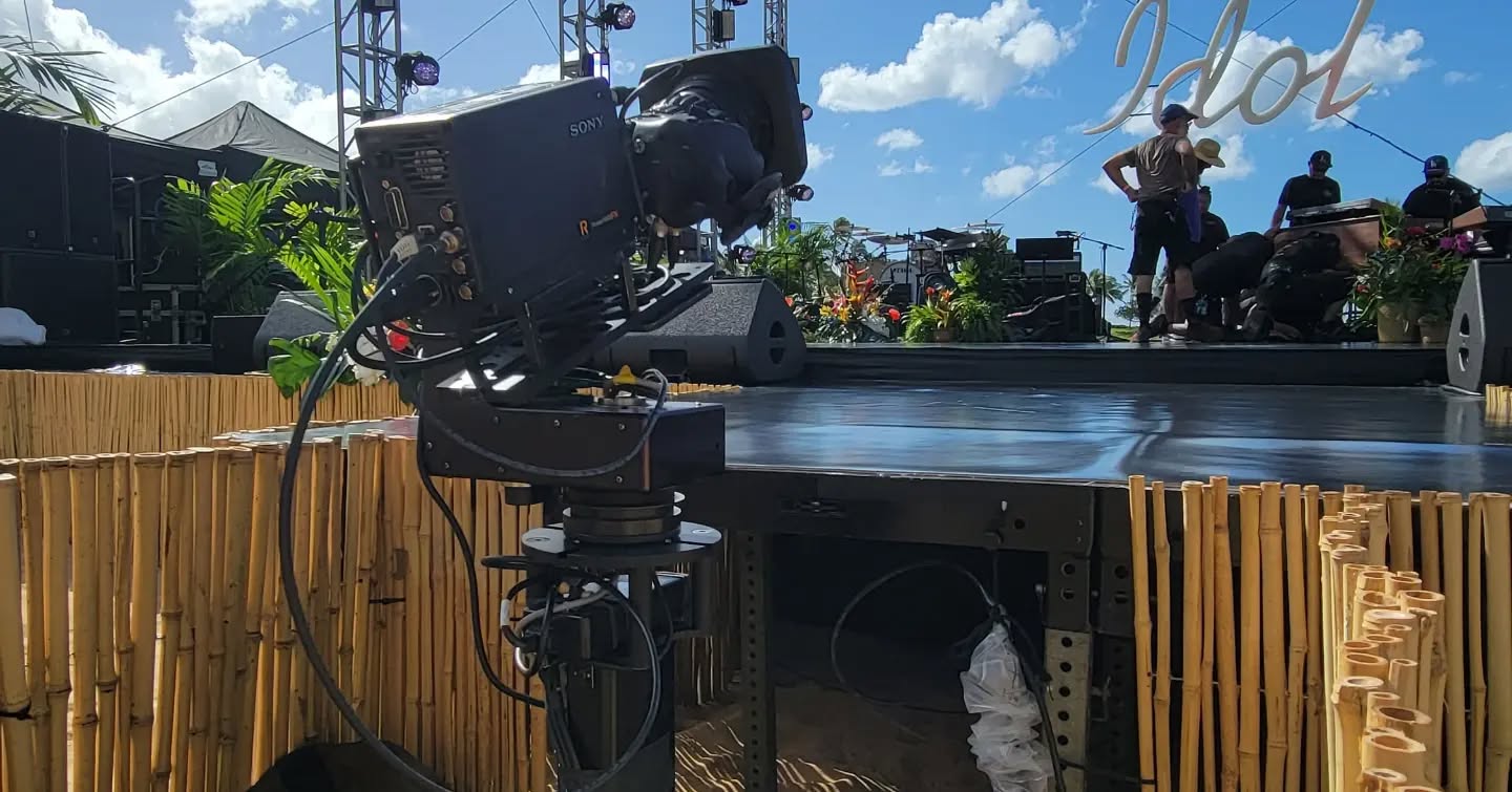 American Idol Aulani 2023 Top 26. Cool example of one of our mini towers in action.
#Hawaii #Oahu #koolina #mini tower #broadcast #behindthebroadcast