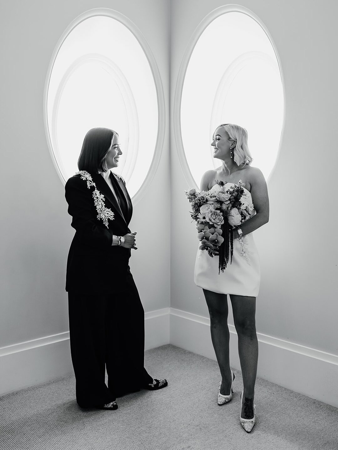 These two! Coordinated outfits? Adorable dogs? Whisky shots? Killer smiles? They had it all!
This is what the Sip + Sealed elopement package at the State Buildings with the @thetilerswife_celebrant looks like. They got to stay and get ready at the Como Treasury, have their photos in and around the gorgeous State Buildings and then had an intimate ceremony in their own nook at Beer Corner. Tahnee is the host and Celebrant extraordinaire (check the photos for her adorable excited face lol!), and makes it seem SO EASY! Love love love!
Celebrant: @thetilerswife_celebrant
Photographer: @redeclectic
Florals: @a_littlebohemia
Content: @the.eventcontent
Hair: @bymoniquee__
Makeup: @makeupbymelanie_
Cake: @perthcakecollective
#perthelopementpackage #perthelopementphotographer #statebuildingselopement #perthcityelopement