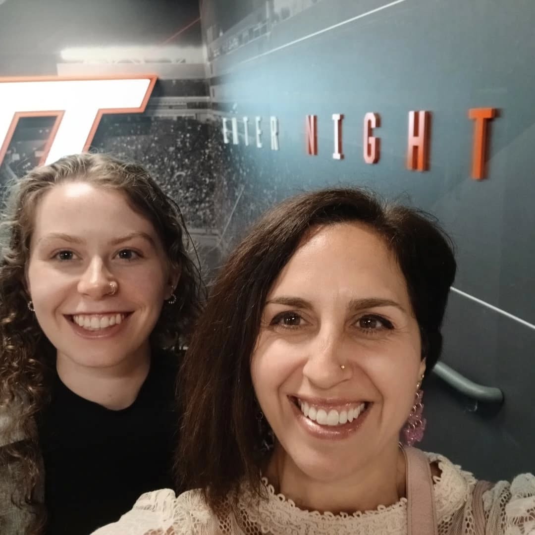 We're so proud of @maychman for passing her MA thesis proposal on predictors of performance and recovery in American football players! @hokiesfb @vthnfe #football #sportsscience πππ