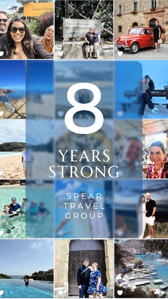 𝗖𝗲𝗹𝗲𝗯𝗿𝗮𝘁𝗶𝗻𝗴 ⑧ 𝘆𝗲𝗮𝗿𝘀 𝗼𝗳 𝗦𝗧𝗚 🎉
For eight years, we’ve been turning travel ideas into meaningful, personalized experiences.
From milestone celebrations to hotel room blocks and corporate events, our mission is simple: to make travel seamless, thoughtful, and tailored to you - so you can focus on what really matters.
Our appreciation for the people who trust us with their travel continues to grow every year.
To our incredible team - thank you for everything you do.
To our clients - we’re so grateful for your continued trust.
And to those ready to start planning - let’s Better 𝗗𝗿𝗲𝗮𝗺 𝗕𝗶𝗴, 𝗧𝗿𝗮𝘃𝗲𝗹 𝗕𝗲𝘁𝘁𝗲𝗿 🙌