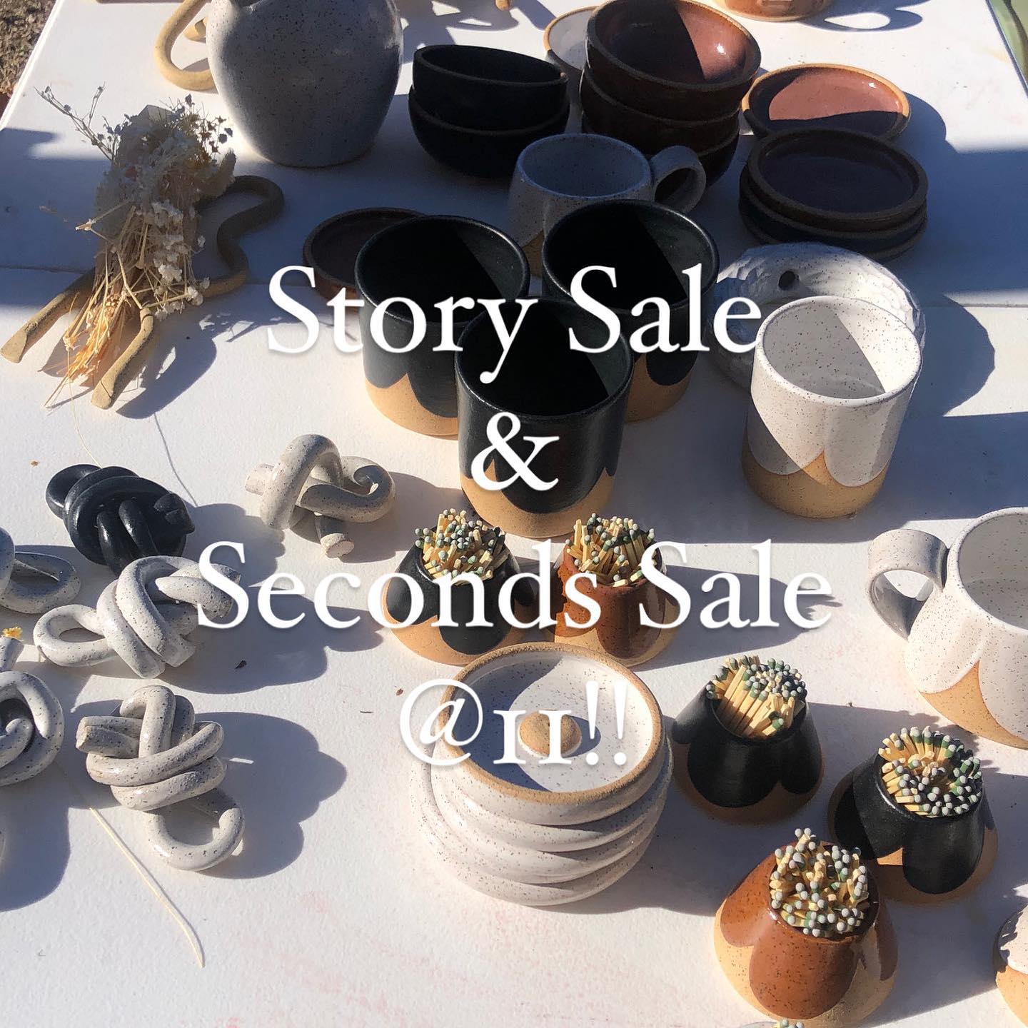 It’s happening right now! Check out my story and see all my stuff i’m selling. I’m even clearing some old stuff at a discount 💘