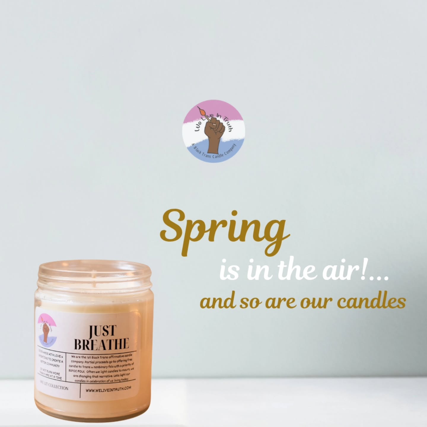 Spring season is officially here and nature is waking back up!
And so are our Spring Candle!
-Lemongrass
-Coconut lime
-Orange Blossom
Lemongrass is our customers favorite and its back waiting for you!
The Beginning Spring Equinox is the best time to start cleaning out the old and open to New. Official start of the New Year, and time to set intentions and planting seeds for the rest of the year.
We hope you are taking the time tovsit with yourself and write!👌
#springequinox #handmadecandles #transownedbusiness #everywhereisqueer #springcandles