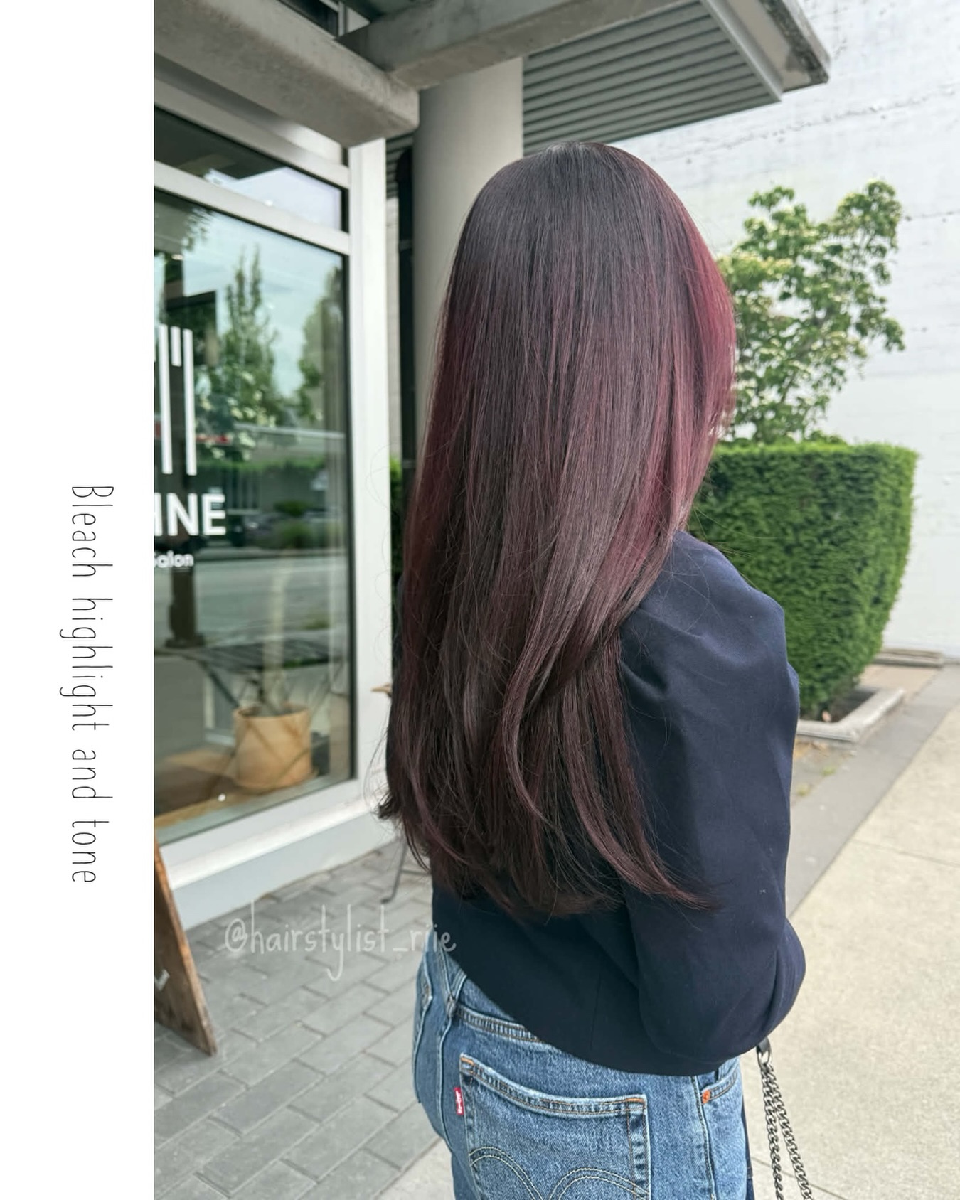 Style by @hairstylist_riie #japanesehairsalon #vancouver #fashion #nearyou