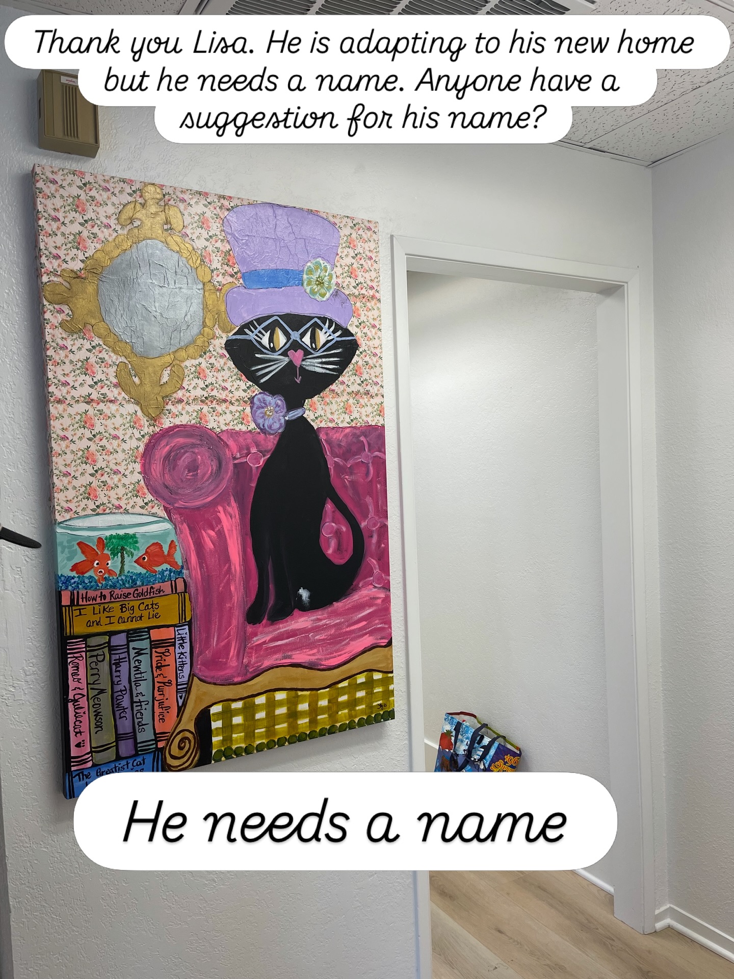 Help pick a name for our cat #TheArtOfTheParty #BalloonCreationsByCarolyn #SacramentoBalloons #hadinfamily
