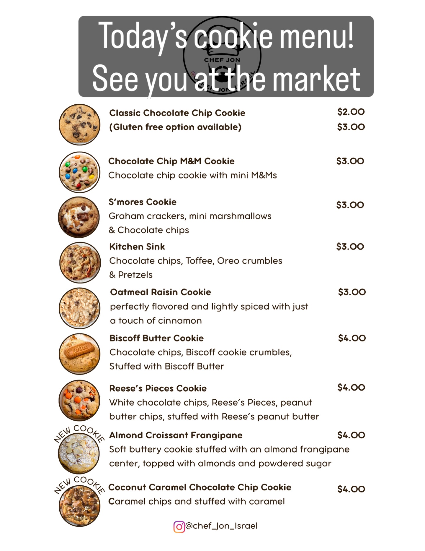 Come check us out today at the Riverdale Y Sunday market from 9 AM till 2 PM. Taste one of our flavors of the week or grab a couple of our classics.