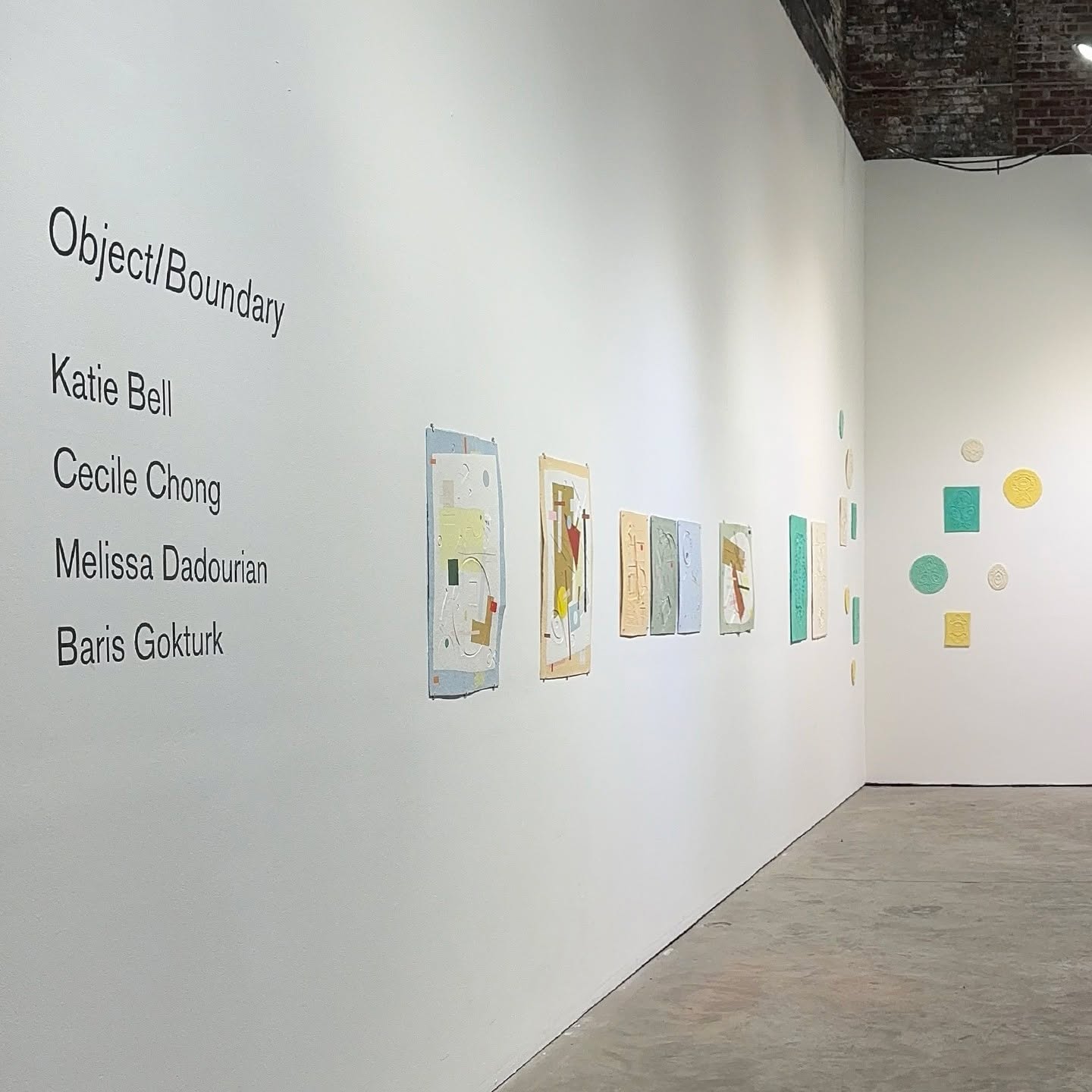 🎨 Closing Day! 🎉
Don't miss your last chance to experience these transformative artworks!
@dieudonnepaper Workspace Residency 2023 Exhibition:
Katie Bell @katies_bell
Cecile Chong @cecilestudio
Melissa Dadourian @stringgirl
Baris Gokturk @baris_gokturk_00
Gallery hours 1–6pm!
#ObjectBoundary #ClosingDay #ArtExhibition