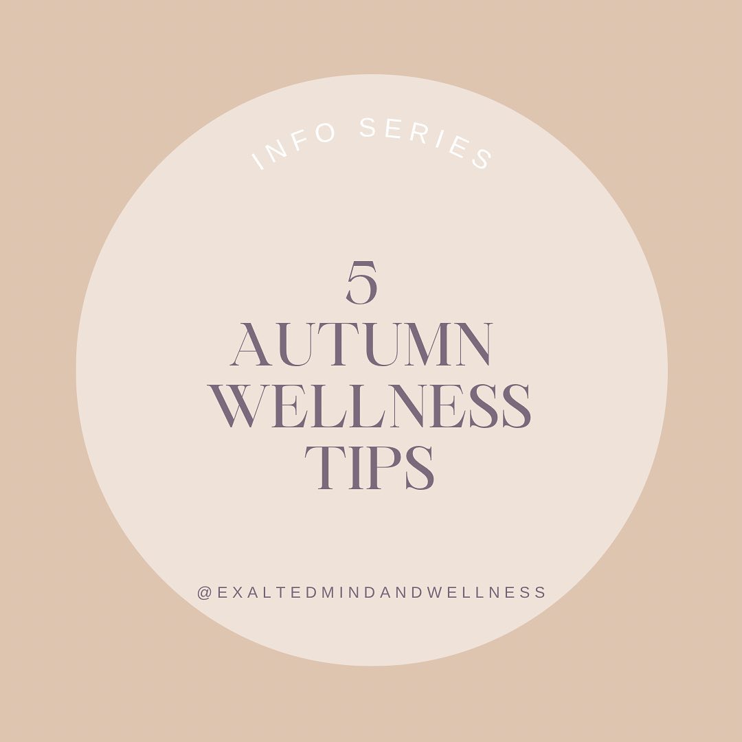 As the leaves change colour, let's celebrate the beauty of fall with activities that nourish your mind, body, and spirit. 🍂🧘♀️
Swipe right 👉🏾 for some holistic autumn-inspired ideas for a healthy lifestyle!
#exaltedmindandwellness #fallvibes #fallwellness #mentalhealth