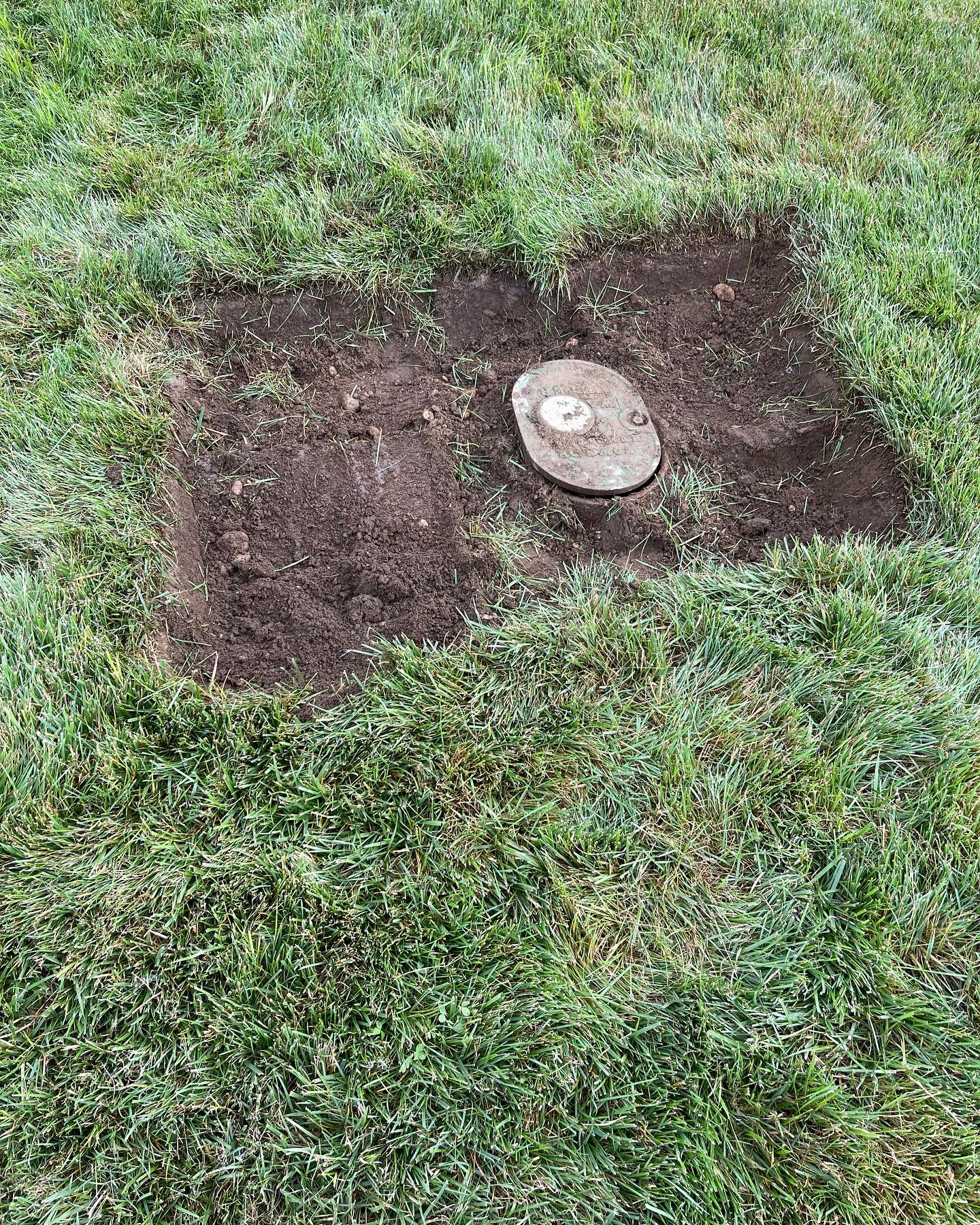 Dug up a water meter pit to tap off of the 3/4โ main for our sprinkler main feed. Put a master valve running to our main manifold which is hidden on the side of the house
#ample #irrigation #lawn #sprinklers #sprinkler #ampleirrigation #excavation #excavator #digging #longisland #newyork