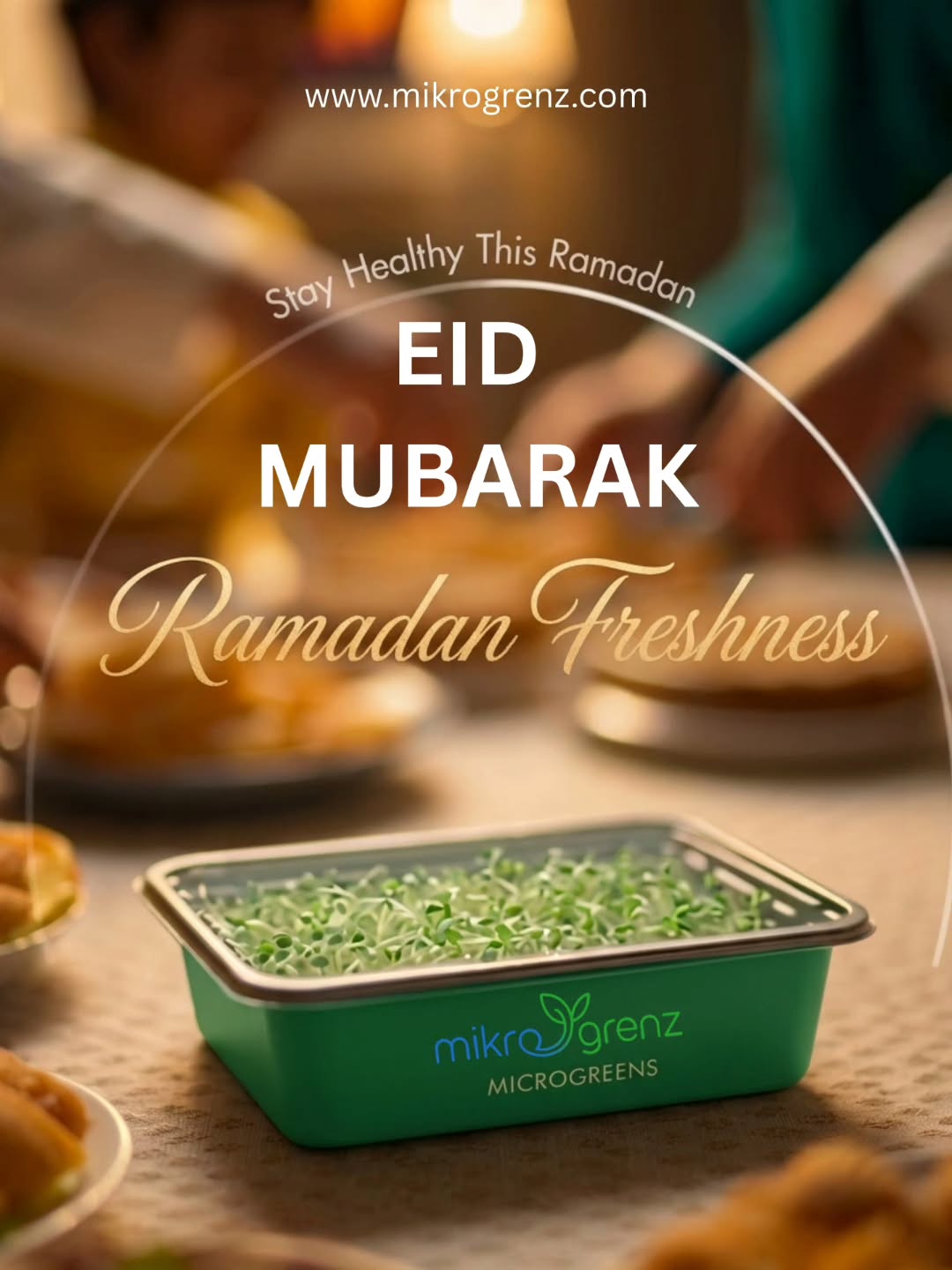 Happy EID mubarak. We wish you a healthy EID.
.
.
.
.
.
#eidmubarak
#microgreens
#healthy
#india