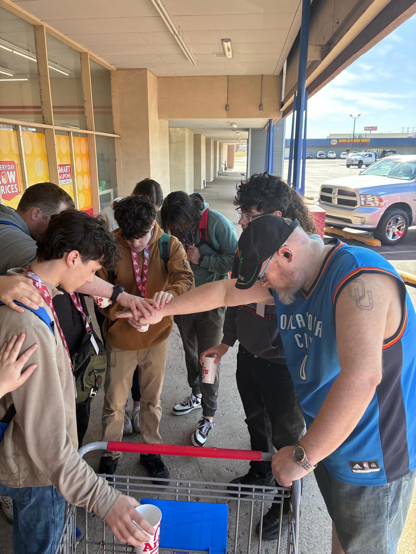 Tuesday update: crosswalking, grill walk, leaf raking, painting, sharing the Gospel and a night of worship as Todd Sanders brought the Word! What a great day where lives were changed!