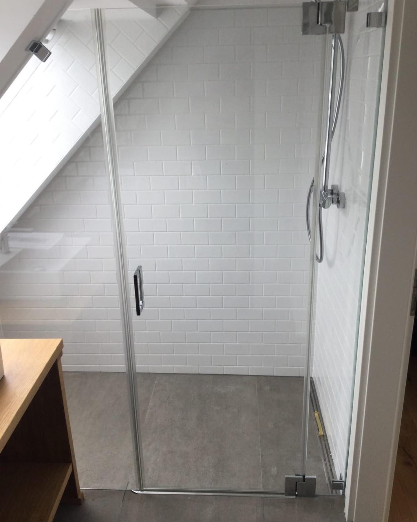 Wir finden für jedes Badezimmer eine Lösung!#eckenundkanten#shower#meisterleistung🏆