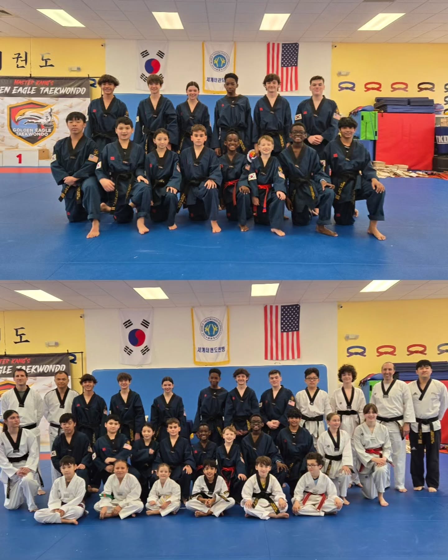 Thank you to everyone who joined the Golden Eagle Taekwondo Championship today. It was an incredible day filled with energy, passion, and sportsmanship. Every competitor showed true discipline, dedication, and respect—values that are at the heart of Taekwondo.
We are proud of each and every student who stepped onto the mat and gave their best effort. Win or lose, your courage and hard work made this event special. Thank you to all the parents, coaches, and supporters who came out to cheer and encourage our athletes.
We look forward to seeing everyone continue to grow and improve. See you at the next tournament!