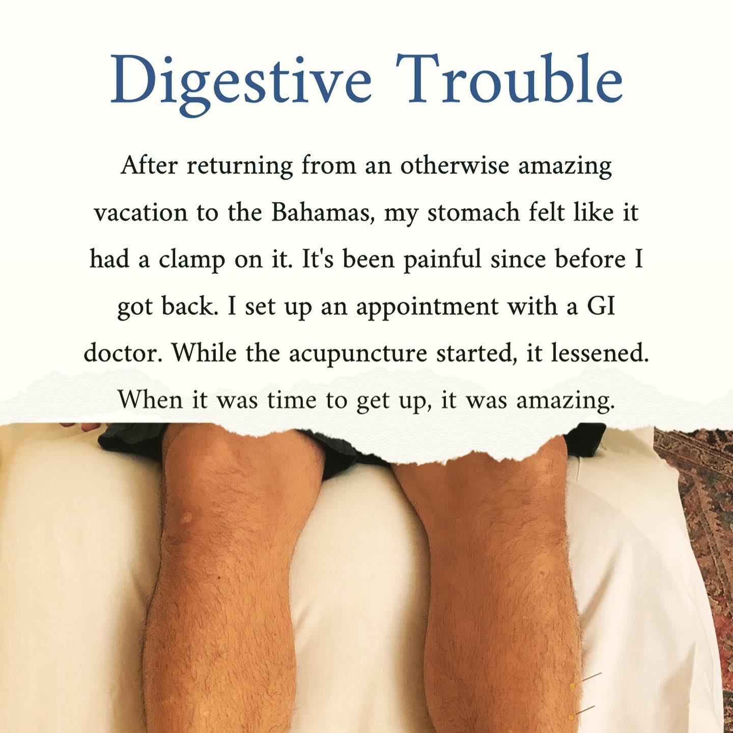 “👆” this is a patient’s quote.
One of the joys of working with patients for maintenance is the odd issues that come up from time to time.
This patient has not had any prior complaints relating to digestion, but has been experiencing pain for several days now.
Chinese medicine is powerful, can be instantly effective. Today we used acupuncture and some light #tuina on the abdomen to clear the stagnation that was causing his pain. I am optimistic that this will not return for him, but in case it does we have a good #herbal formula in stock that is an excellent fit because it also addresses other issues he is prone to.
Beyond his recovery, I am hopeful his GI specialist will hear the story to know acupuncture can be helpful for such conditions.
#healing #acupuncture #chinesemedicine #digestivesupport