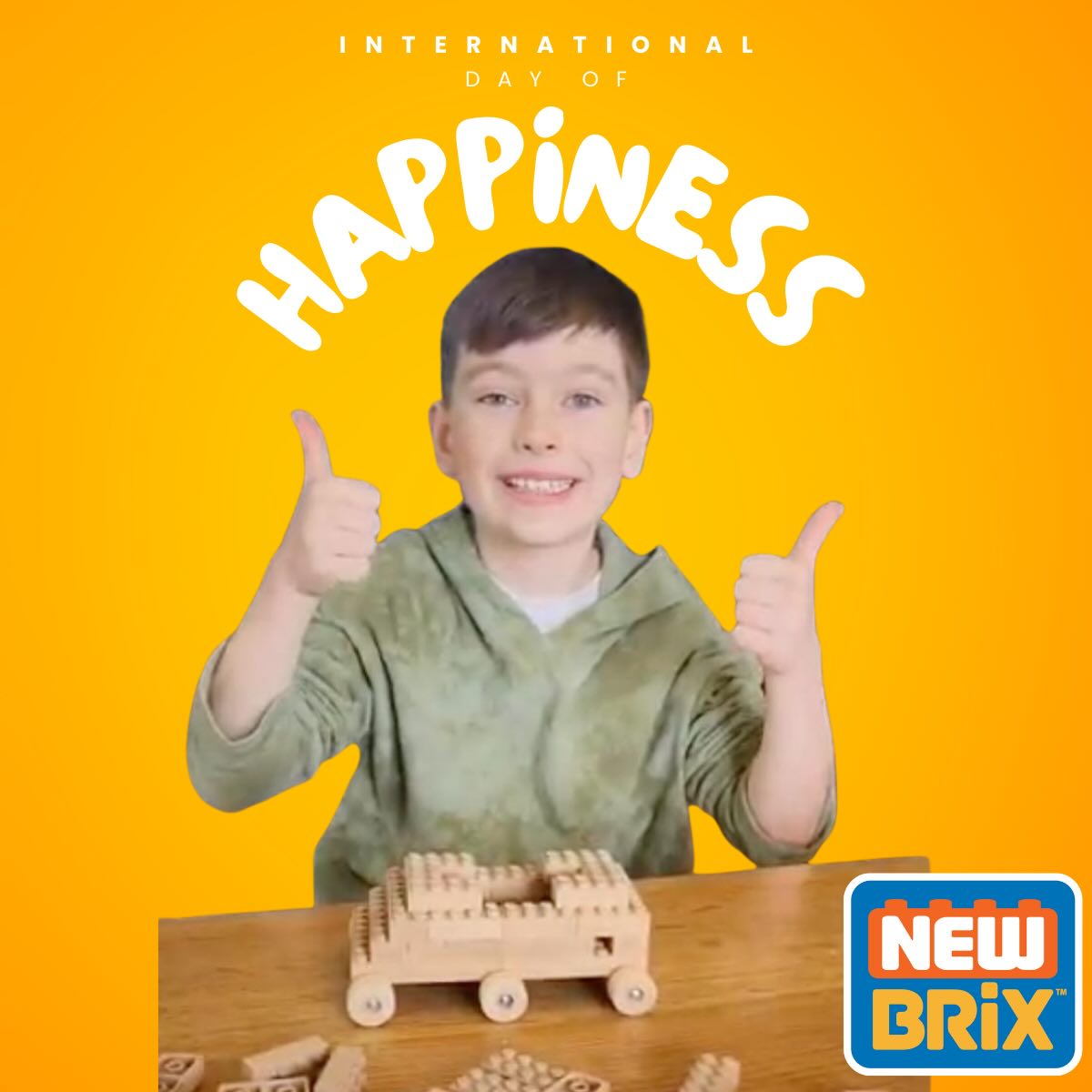 Celebrating the joy of building something special - one block and one smile at a time with New Brix from @meritusproducts
This International Day of Happiness, let’s remember that the best moments are the ones we create together.