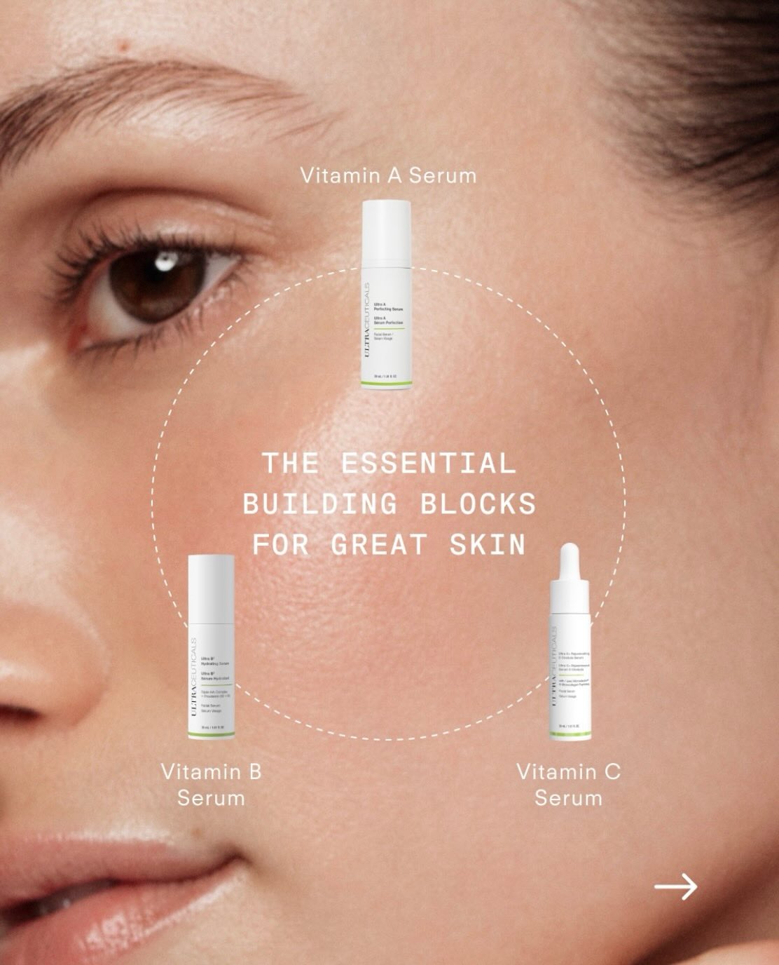 Ultraceuticals the foundations of great skin are often the simplest.
Vitamin A, B and C remain three of the most respected ingredients in skincare, each supporting the skin in a different way.
Vitamin A helps refine the complexion and support skin renewal - found in Ultra A Perfecting Serum.
Vitamin B replenishes hydration and supports the skin barrier - discover it in Ultra B’ Hydrating Serum.
Vitamin C helps support skin elasticity while defending against environmental stress - featured in Ultra C+ Rejuvenating Chebula serum
Ch
#ultraceuticals #greatskin #aboutfacesnoosa #skinglow #abc
