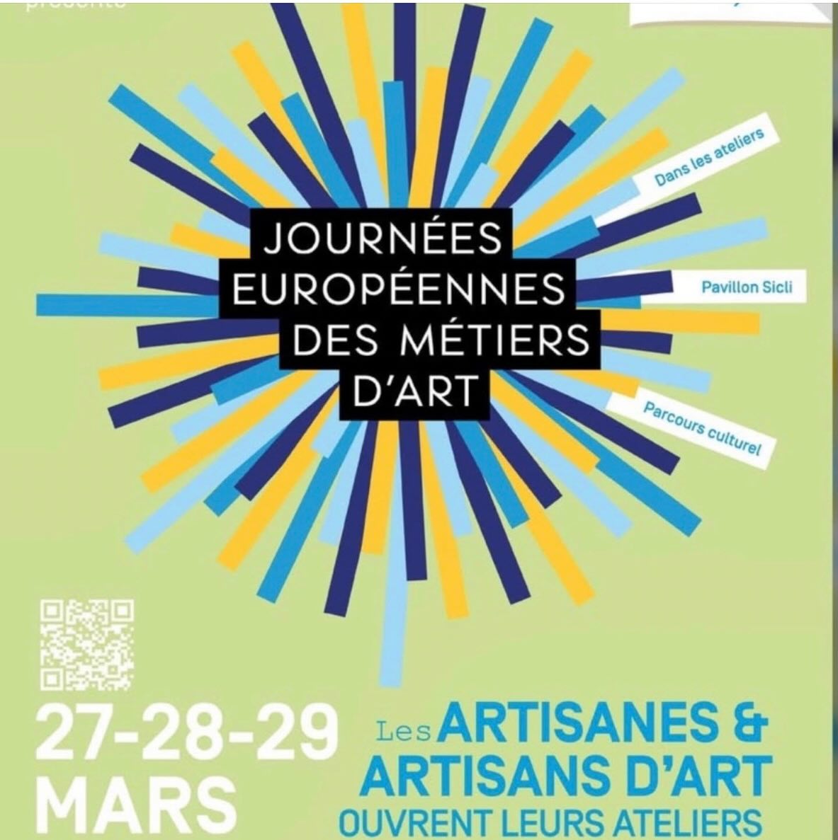 Ce prochain week-end, de vendredi à dimanche je serai à l’atelier pour ces journées européennes des métiers d’art de le 27 de 9h00 à 18h00, 28 de 10h00 à 18h00 et 29 10h00 à 17h00. Au plaisir de vous rencontrer.