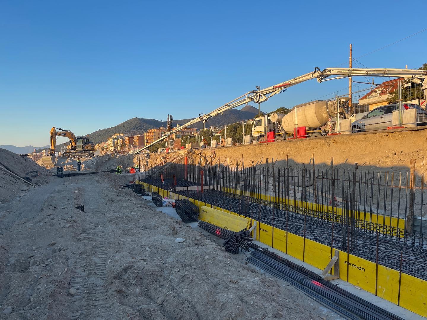 Completamento struttura “Passeggiata di Ponente” - Loano (SV) #guttoriellocostruzioni #work