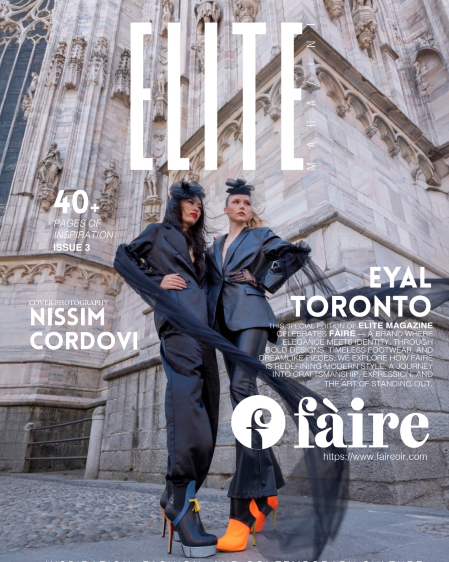 Proud to share our feature in Elite Magazine
Here some of our favorite images from the editorial.
Thank you to Elite for the collaboration and the thoughtful coverage, and to everyone involved in bringing this vision to life.
Looking forward to more creative projects together.
@_elite.magazine
#fashion #heels #elitmagazin
#faireoir #fàire
#mothersday25_ii