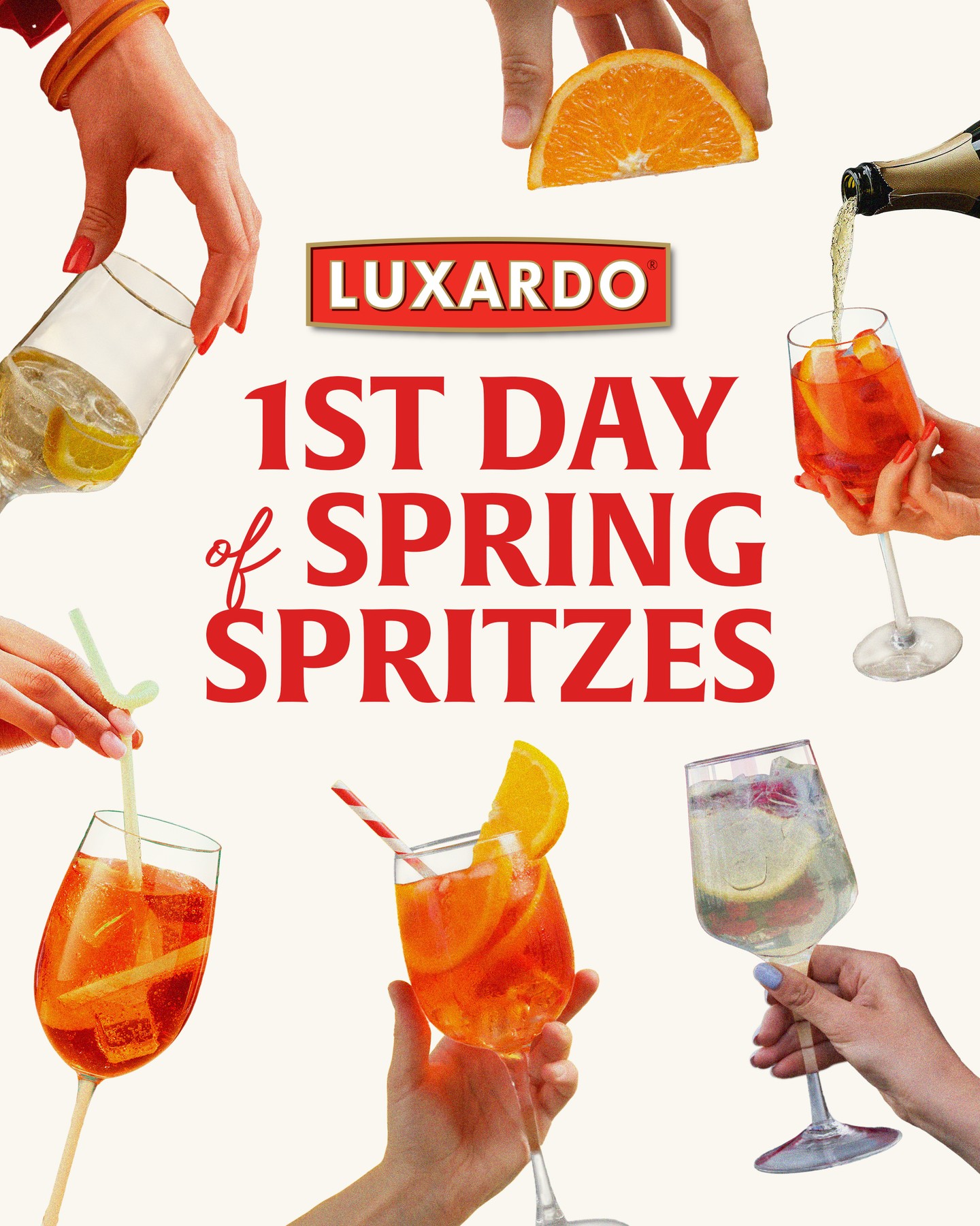 Hello, Spring 🌼🥂 The #FirstDayOfSpring calls for something bright and bubbly. Celebrate the season with a Luxardo Spritz — whether it’s a refreshing Limoncello Spritz, a crisp Bitter Bianco Spritz, or a vibrant Aperitivo Spritz. Which way will you spritz?