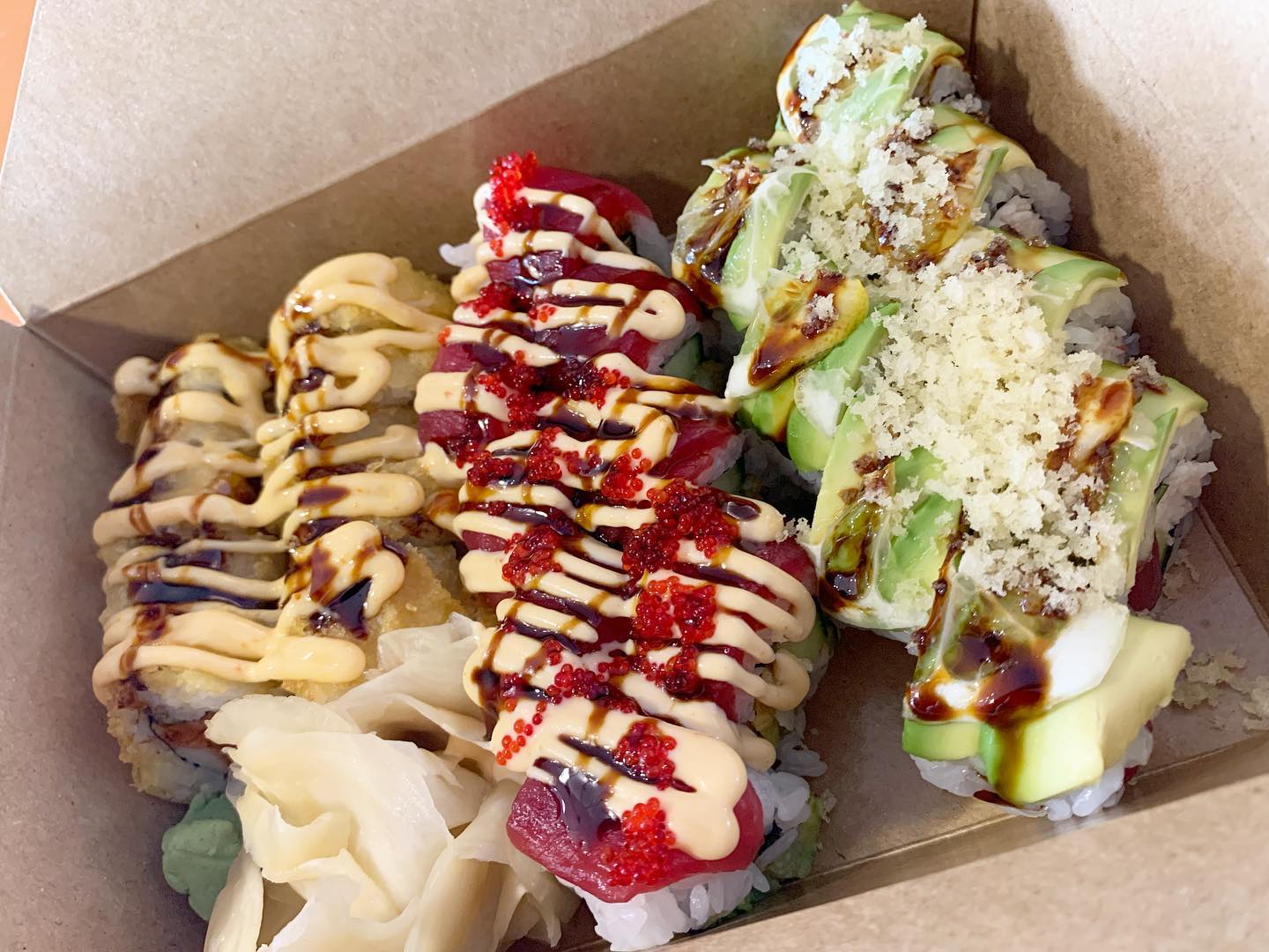 Vegas, Playboy, and Ecstasy add extra ginger. Or as one of the customers calls this order, “Sounds like a great weekend” I couldn’t help but chuckle, then he laughed, **Insert a couple seconds of awkward silence. “Ok sir your order should be ready in about 15-20 minutes.”🤦🏻♂️😂
#SoySushiUtah
*
*
*
*
*
*
*
#Utah #Murray #801 #Views #SLC #SaltLakeCity #Yelp #UtahRestaurants #YelpSLC #Foodie #Like #March #Sushi #Drinks #Instafood #Foodgasm #GrubHub #UtahGrubhub #Weekend #Healthy #Contemporary #NoFilter #Healthy #UtahLocal