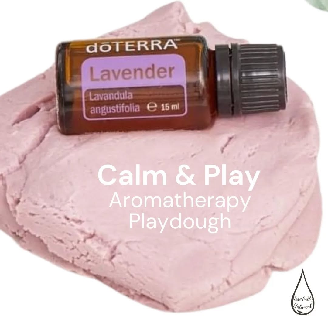 Play dough can be a relaxing sensory experience for young children. If you add five drops of your favourite essential oil, the dough can engage 3 of your child's senses (touch, sight, and smell), making it an even more holistic sensory experience. Contact me to find out more about these gorgeous oils and how they can help you and your family 🙂✨️🌿🙏