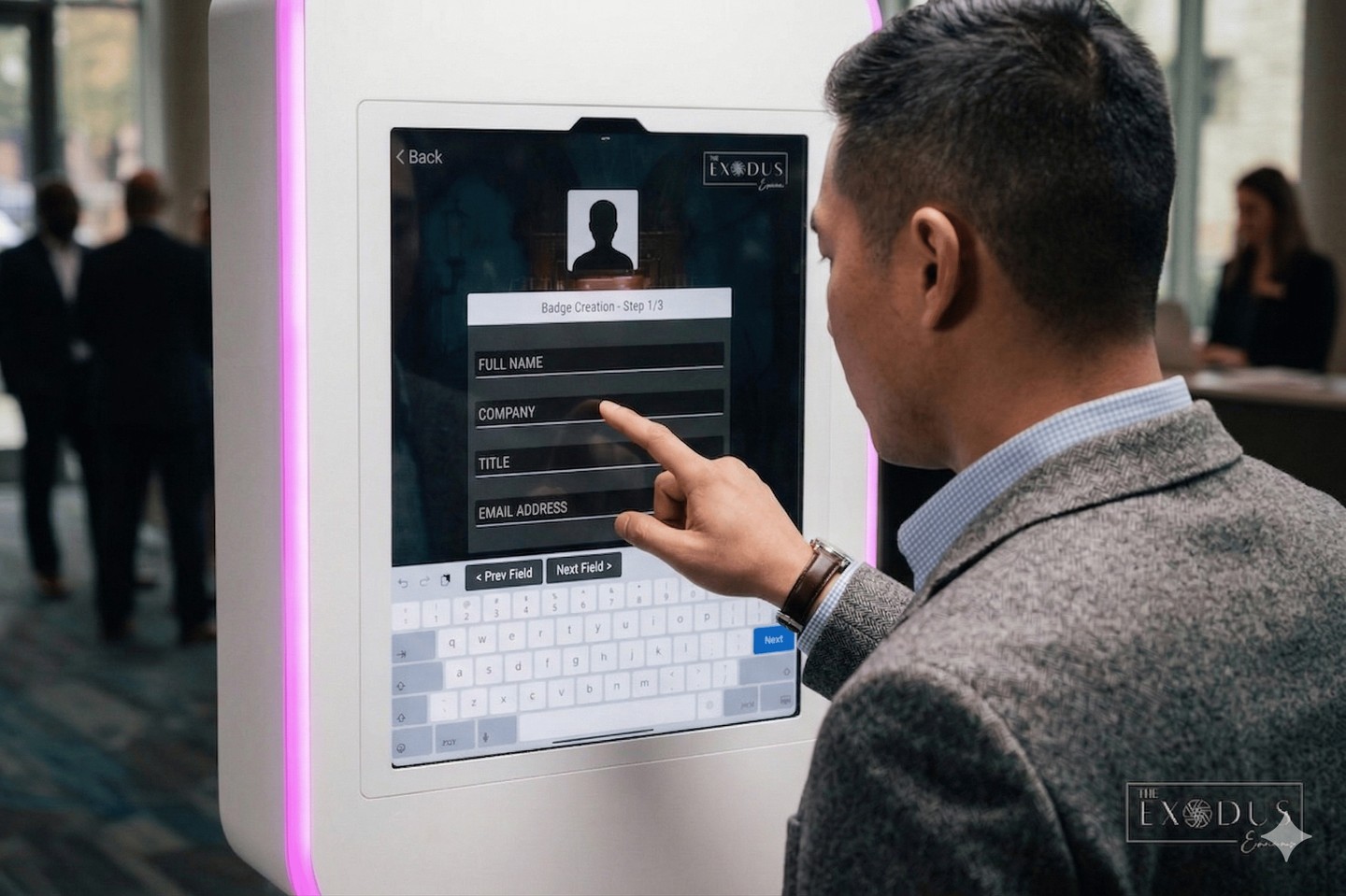 The check-in process doesn’t have to feel like… check-in.
With this setup, guests create their own badge on the spot — photo, name, and even custom details you choose to include.
It’s interactive, it’s personalized, and it gets people engaged before the event even begins.
#EventTech #ExperientialMarketing #TradeShow #EventProfs #InteractiveExperience