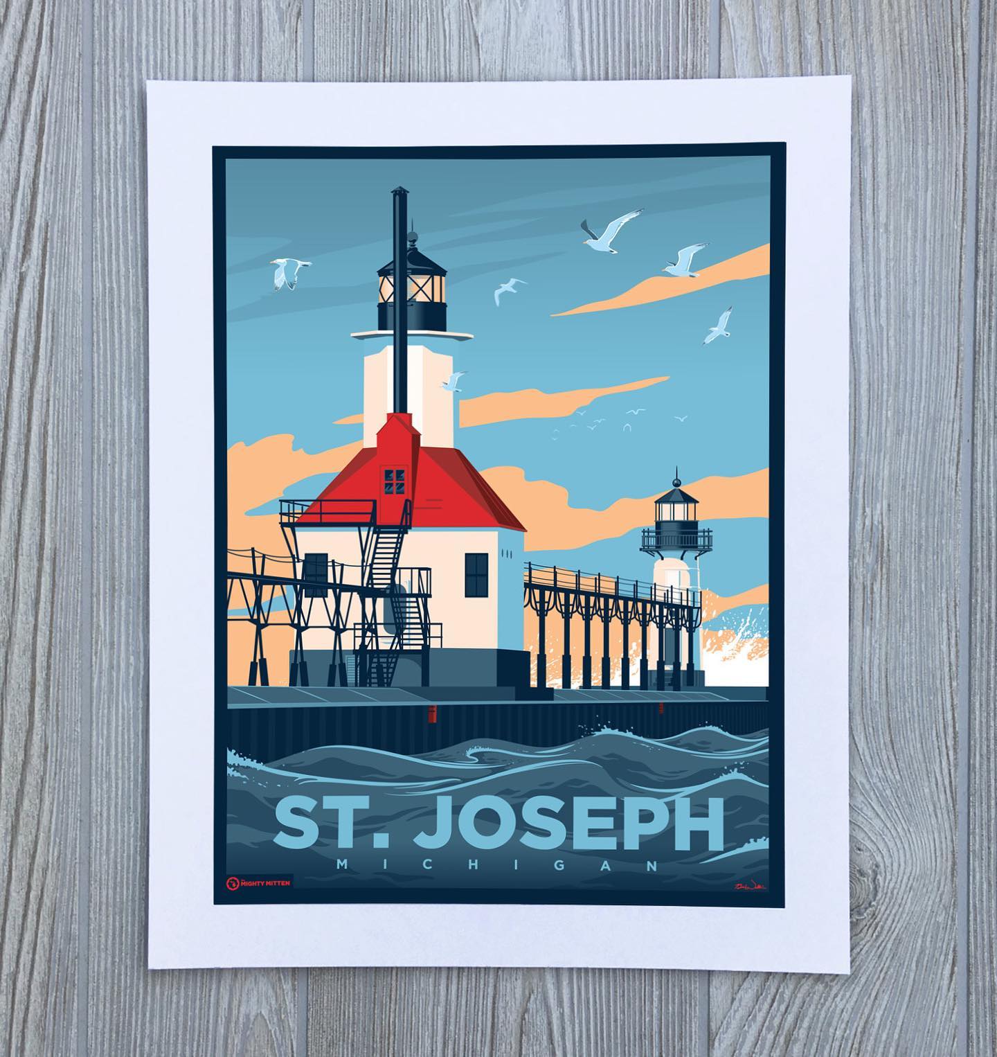 St Joe is here! Finally finished and freshly available in my online shop in 5 ready-to-frame sizes :-)
Hope you’re all having a fun and safe holiday!
.
.
.
#puremichigan #themightymitten #lakemichigan #outdooradventures #midwestliving #midwestlivingmag #michigrammers #optoutside #michigan #greatlakes #lighthouse #greatlakeslocals #greatlakesstate #greatlakesloving #milakelife #stjoemichigan #stjoemi #michiganlighthouses #michiganders #travelingmichigan #michiganmade #michigansummer #westmichigan