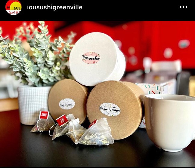 Great food ✅
Beautiful service ✅
Delightful teas✅
Make sure to visit @iousushigreenville for an amazing meal and enjoy a nice cup of soulcrafted Orphikan tea! 🫖