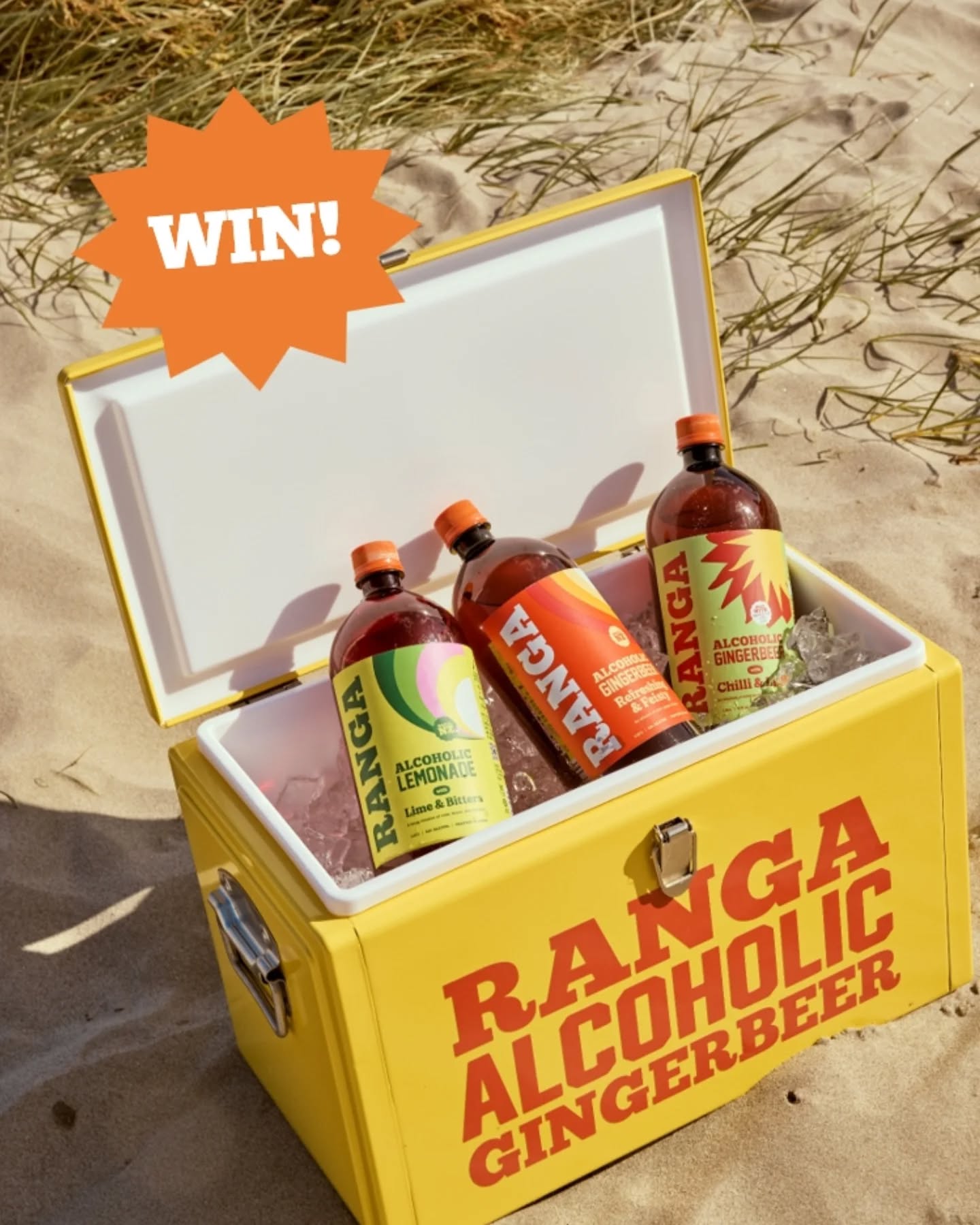 WIN the Ultimate Ranga Summer Kit! 🌴
Summer’s here, and we’re bringing the vibes to you! 🎉 We’re giving away The Ultimate Ranga Summer Kit, packed with all the essentials you need for an epic summer:
☀️ A sweet Ranga umbrella to keep you outa the sun
☀️ A Nepolean chili bin for your drinks and snacks
☀️ A Ranga hat and sunnies to rock the look
☀️ A Ranga tee to complete your summer style
To enter:
1️⃣ Follow us @rangagingerbeer
2️⃣ Like this post 🧡
3️⃣ Tag a mate you’d share a summer Ranga with (each tag is another entry!)
🎁 Winner announced Jan 21st! Don’t miss your chance to enjoy summer Ranga-style!
#RangaSummerVibes #UltimateRangaKit #NZSummer #ProudToBeGinger