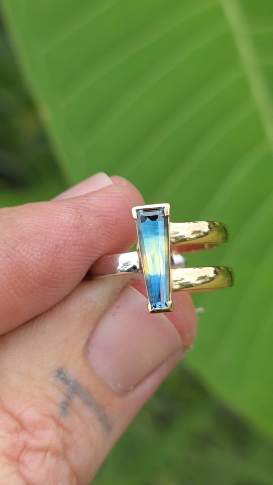One-of-a-kind piece to mark a special milestone.
This bespoke design features a rare tri-colour tapered baguette Australian sapphire — a long, slender stone with a unique blue-yellow-blue colour zoning. Handcrafted in platinum and 18k yellow gold for a subtle contrast that lets the stone speak for itself.
A meaningful graduation gift, made to last a lifetime.
To view our available Sapphires or Custom ring design inquiries - email sales@thehouseoffacets.com.au or Visit our website to book an online or in-studio consultation.
www.thehouseoffacets.com.au
#sapphirering #australiansapphire #bespokering #partisapphire