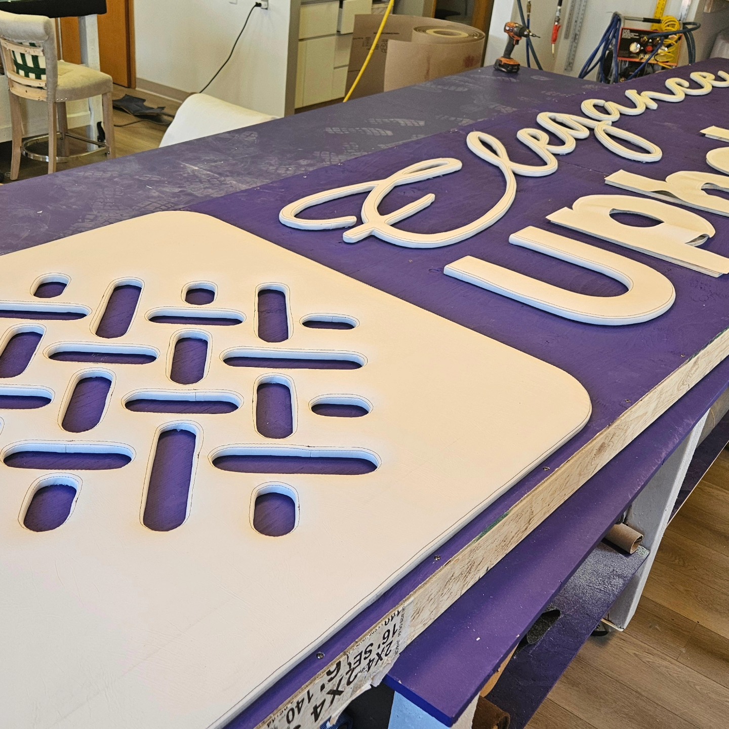 🚚✨ We’ve Moved! ✨🚚
Elegance Upholstery is now at our new home — 2404 2nd Ave North, Lethbridge! 🪡
We’re busy putting the final touches on the space, and one of our favorites is this giant custom-upholstered sign we're building that’s about to replace the temporary one out front.
Come see us at the new shop for all your automotive, marine, residential, and commercial upholstery needs. We can’t wait to welcome you! 💜
📍 2404 2nd Ave North, Lethbridge
📞 (587) 800-4888
🌐 EleganceUpholstery.ca
#EleganceUpholstery #UpholsteryShop #LethbridgeBusiness #CustomSign #WeMoved #ShopLocalLethbridge #FurnitureRestoration #AutomotiveUpholstery #MarineUpholstery #CommercialUpholstery