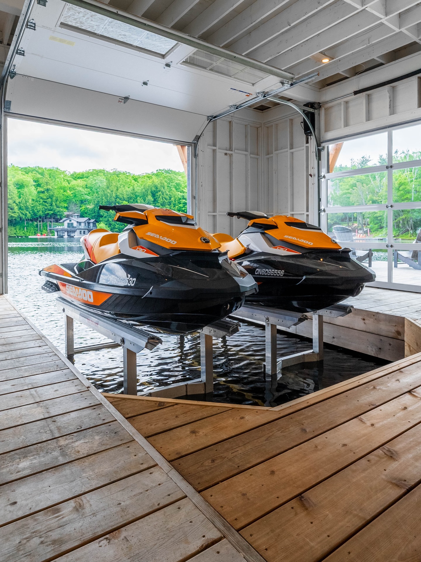 Premium solutions for every rider.
Our PWC lift lineup has something for everyone — built to complement your dock and protect your investment. Let’s get you ready for the season.
#seadoo #waverunner #pwc #muskoka #cottagelife