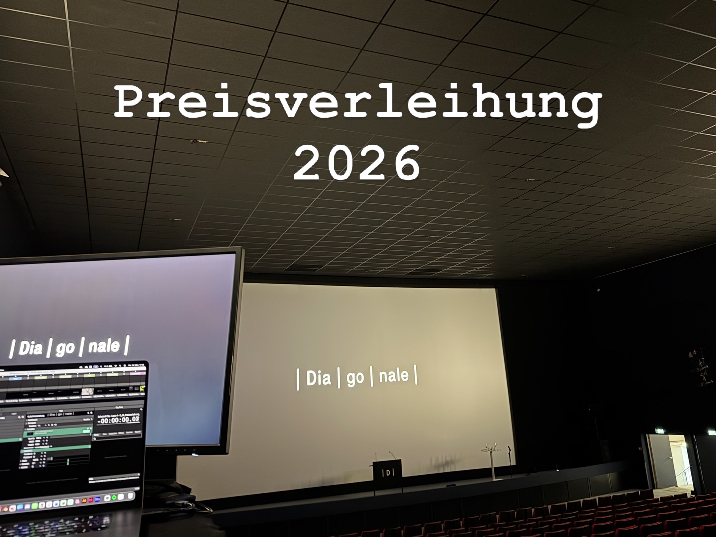 Gleich geht es los mit der Preisverleihung der @diagonale_at