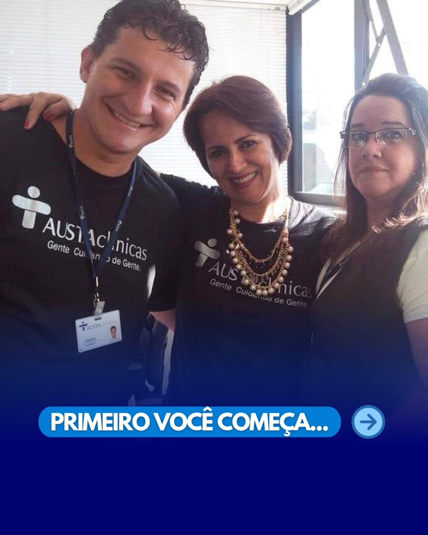 Caímos na trend! 😂🔥 E como não somos de ficar de fora, vamos aproveitar para contar um pouquinho da nossa história!
⭐ Primeiro você começa... dá o primeiro passo, enfrenta desafios e aprende no caminho.
🚀 Depois, descobre que evolução é sobre se superar sempre! Cada etapa vencida traz novas oportunidades e aprendizados.
💡 Primeiro você começa... com um sonho, uma ideia, um propósito.
🏆 Depois, vê sua marca ganhando espaço e reconhecimento! O esforço e a dedicação fazem tudo valer a pena.
🤝 Primeiro você começa... sozinho, mas logo percebe que crescer é ainda melhor ao lado das pessoas certas.
💙 Depois, encontra a equipe certa para crescer junto! Porque grandes conquistas são feitas em conjunto!
#Evolução 📈 #Crescimento 🚀 #NossaJornada ✨ #Superação 💪 #amarosaude