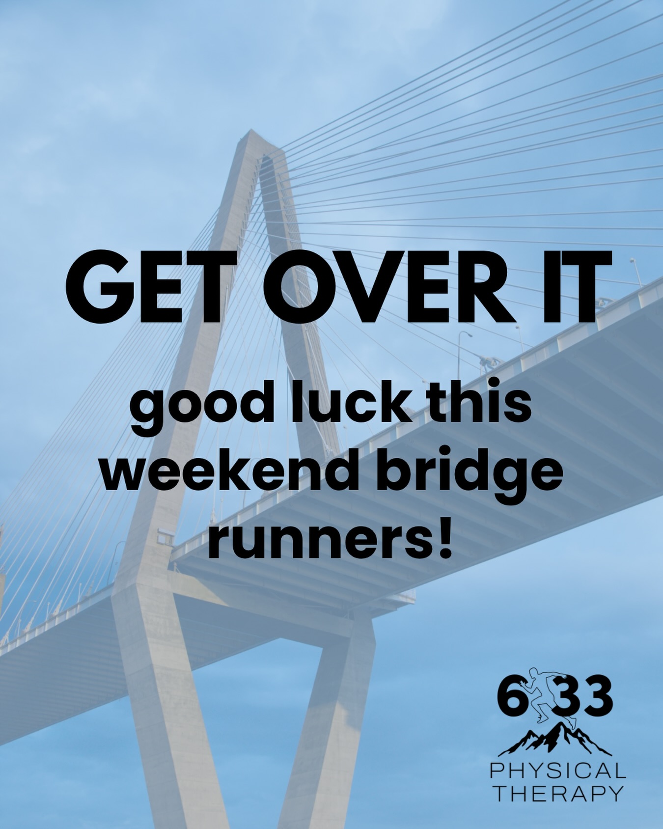 🏃 Good luck to everyone running the Cooper River Bridge Run this weekend! We’re rooting for you as you “Get Over It!”
Don’t forget to join us on race morning to Prime the Climb. We are excited to team up with Blue Sky Endurance, Imperial Fitness, and Let’s Run CHS to offer you a free community warm-up.
📍 Blue Sky Endurance, 624 Coleman Blvd.
⏰ March 28 at 7:15 AM
