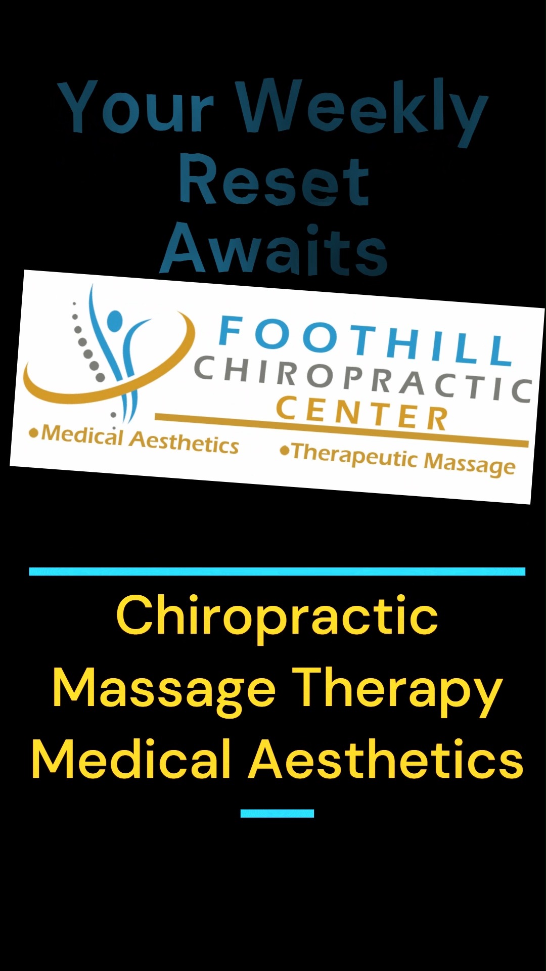 Elevate your routine with the perfect blend of clinical precision and therapeutic recovery. 🌿✨
🔗 Link in bio to view our full service menu and availability.
Whether you’re looking to refresh your skin with our medical aesthetic treatments or reset your body with expert massage therapy, we provide a seamless experience designed for your long-term wellness.
👉 Tag a friend who needs this! 🌿
Your best self is a consistent practice. We’re here to help you maintain it.
📍 Located right here in Glendora, CA, proudly serving the Inland Empire and surrounding areas.
🤙 Call (747) 302-4476 or Book Online Now at www.FoothillChiropracticCenter.com (Link in bio!)
#GlendoraCA #InlandEmpireWellness #MedicalAesthetics #MassageTherapy #SelfCareRoutine #GlendoraVillage #HealthyLifestyle #WellnessJourney #ChiropracticCare #HealthyLiving #FoothillChiropracticCenter #HolisticHealth #Decompression #ColdLaser #SelfCare #BetterYou #Wellness #MedicalAesthetics #SkinRejuvenation #GlowUp #AestheticClinic #AntiAging #SelfCareDaily #MassageTherapy #DeepTissue #Recovery #BodyWork #StressRelief