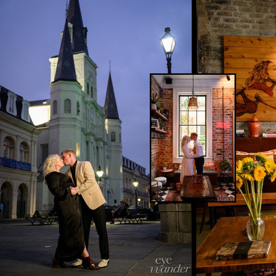 130 days… 🥂💍
We are absolutely obsessed with our engagement photos! 🥰
📸 @eyewanderphoto
📸 @sarahwardweddings
💄 @faceby.dre
📍 @catahoularooftop @stlouiscathedral #frenchquarter
#neworleans #engagementphotos
