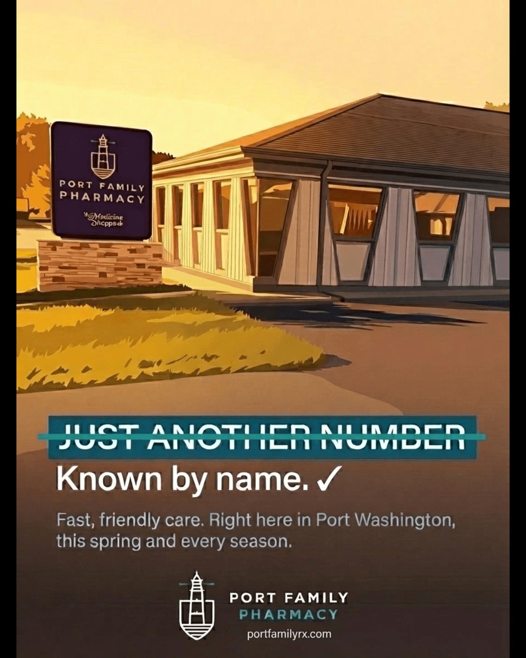 Spring equinox is here—a perfect time to celebrate fast, friendly service that feels personal. At Port Family Pharmacy, you're never just a number. We're here to support your health and wellness, for you and your pets, every season.