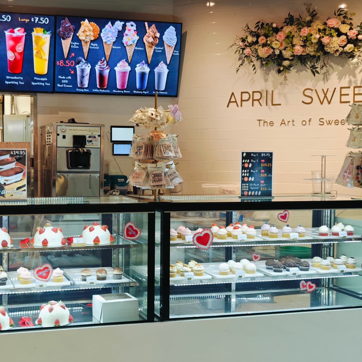 ❤️ Sweeten Your Valentine's Day! ❤️
Love is in the air—and so is the smell of freshly baked treats! 🍰💕 Celebrate with our irresistible Valentine’s Day cakes, crafted to make your special moments even sweeter.
900 Dufferin St. Toronto, ON @dufferin_mall
✨ Order now & surprise your sweetheart with something sweet! ✨
#aprilsweets
#valentines
#toronto
#RichmondHill
#treat #loveintheair #specialcake #giftforher #strawberrycake #LoveAtFirstBite #love #dufferinmall #cupcakes #vanillacream #strawberryshortcake