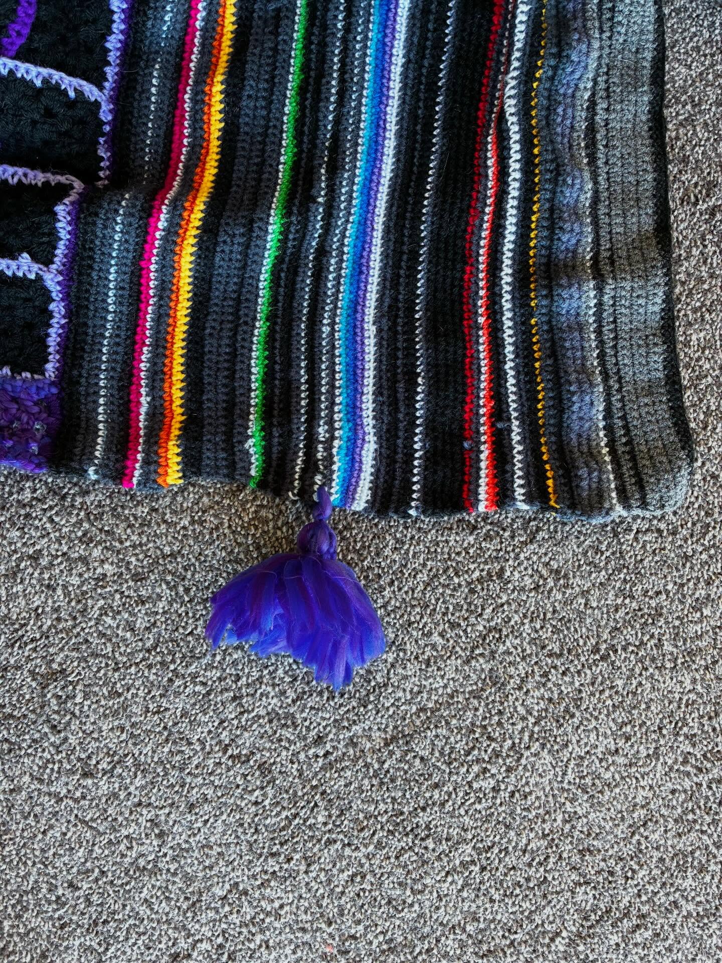 I started taking Aquipta again where the purple tassle is. Doesn’t look like it is doing anything for me 🙄 except of course giving me issues with side effects. Time to stop and try something different? #migraineawareness #migrainewarrior #timetoquit