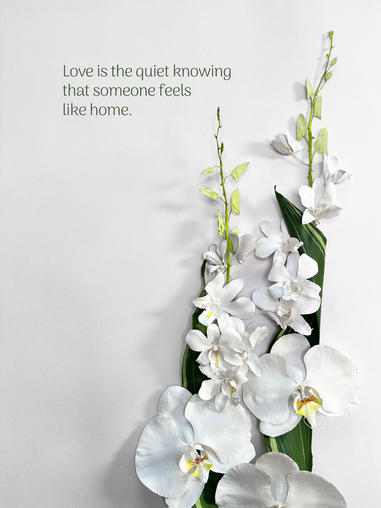 Love is the quiet knowing that someone feels like home.
— a place where you can fully be yourself, where nothing has to be filtered or hidden, and you’re accepted exactly as you are.
It’s being truly seen, understood without needing to explain, and choosing each other through every season
— the good, and most importantly, the challenging times. It’s in the hard moments where love is proven, deepened, and made unshakeable.
#lovequotes #flowerpreservation #love #weddingflowers #quotes