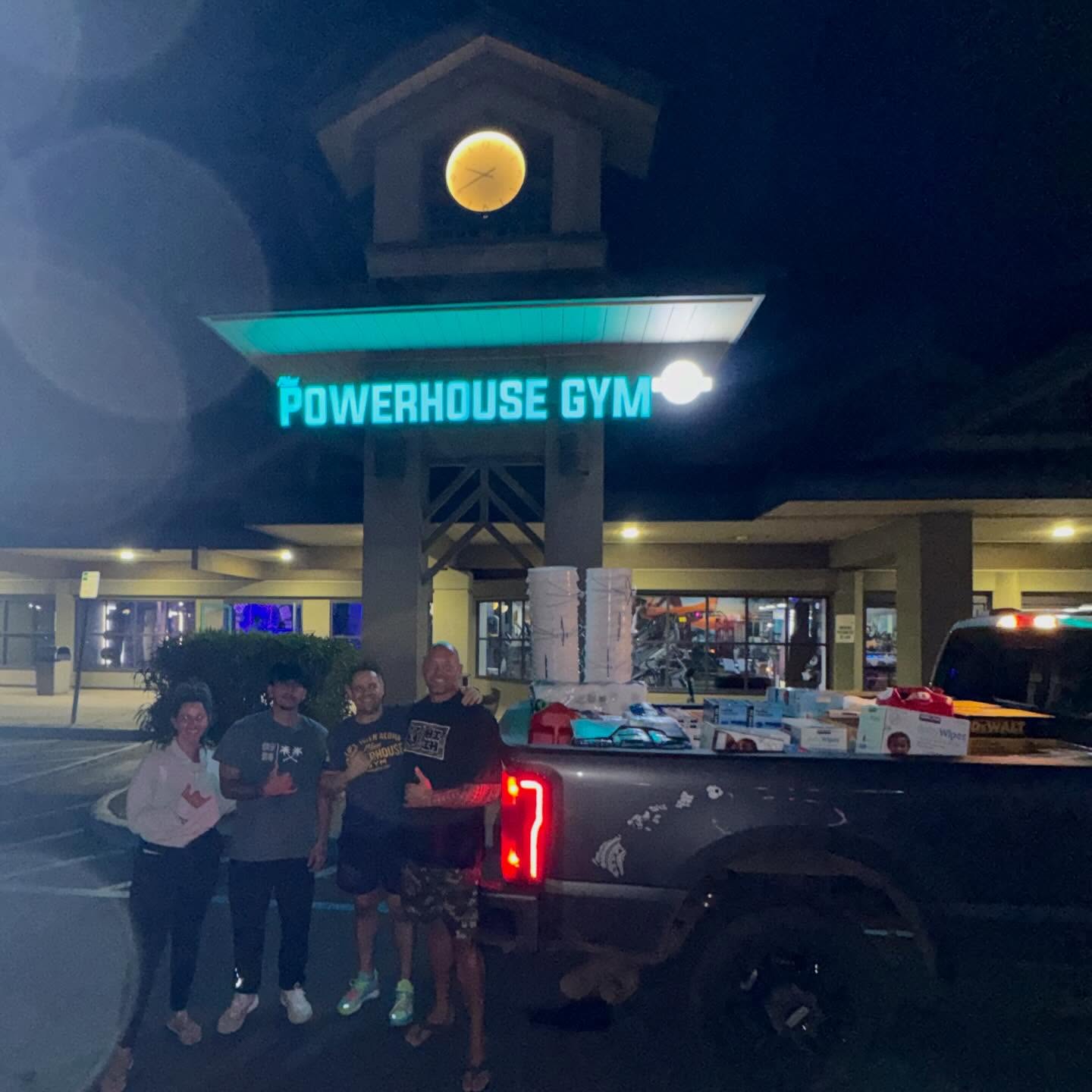 A huge mahalo to @mauipowerhousegym for their incredibly generous donation this afternoon 🤍 Your support means so much to us and to the community we serve. You truly embody the spirit of Maui, and we’re beyond grateful you chose to give back through our foundation. 🌺
.
.
.
#maui #mauifloodrelief #hawaiiflood #hawaiifloodrelief #hawaii