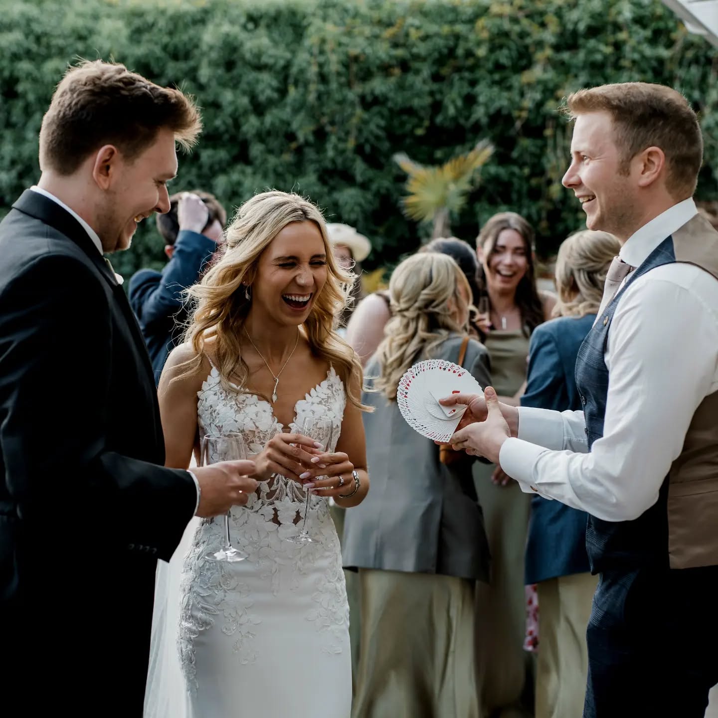 Love a wedding! Massive congratulations to Jasmine and Phil!! You both looked amazing, and it was such a wonderful day. 💍✨️
#wedding #bride #groom #magic #magician #creating #moments #northbrookwedding
Credit to @katierogersphotography