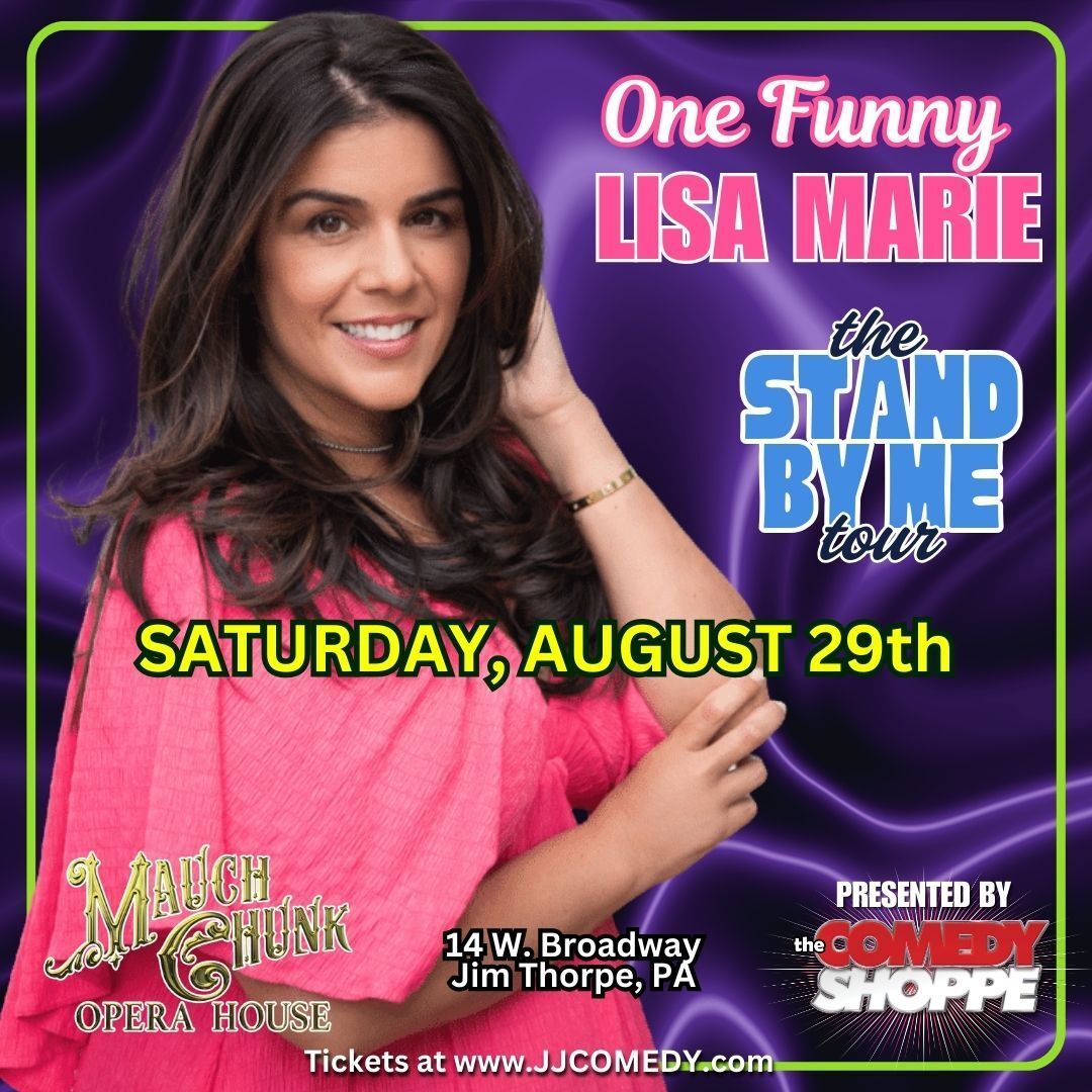 Just announced: ONE FUNNY LISA MARIE - the Stand By Me Tour
Come join internet comedy sensation @OneFunnyLisaMarie a.k.a. Lisa Marie Riley for this Live Fan Event! Lisa will share hilarious stories, answer your questions, and say hello in person during the post-show meet & greet (for VIP ticket holders).
VIP tickets are available and include:
· Show Admission
· VIP meet & greet with photo op after the show
Standard tickets only include show admission.
Get tickets at mcohjt.com